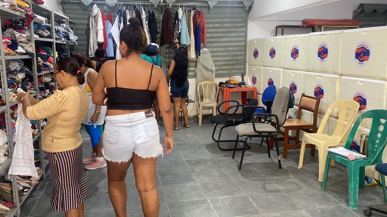 Pelo menos 50 famílias de Belém são beneficiadas no "Dia D de Doação"