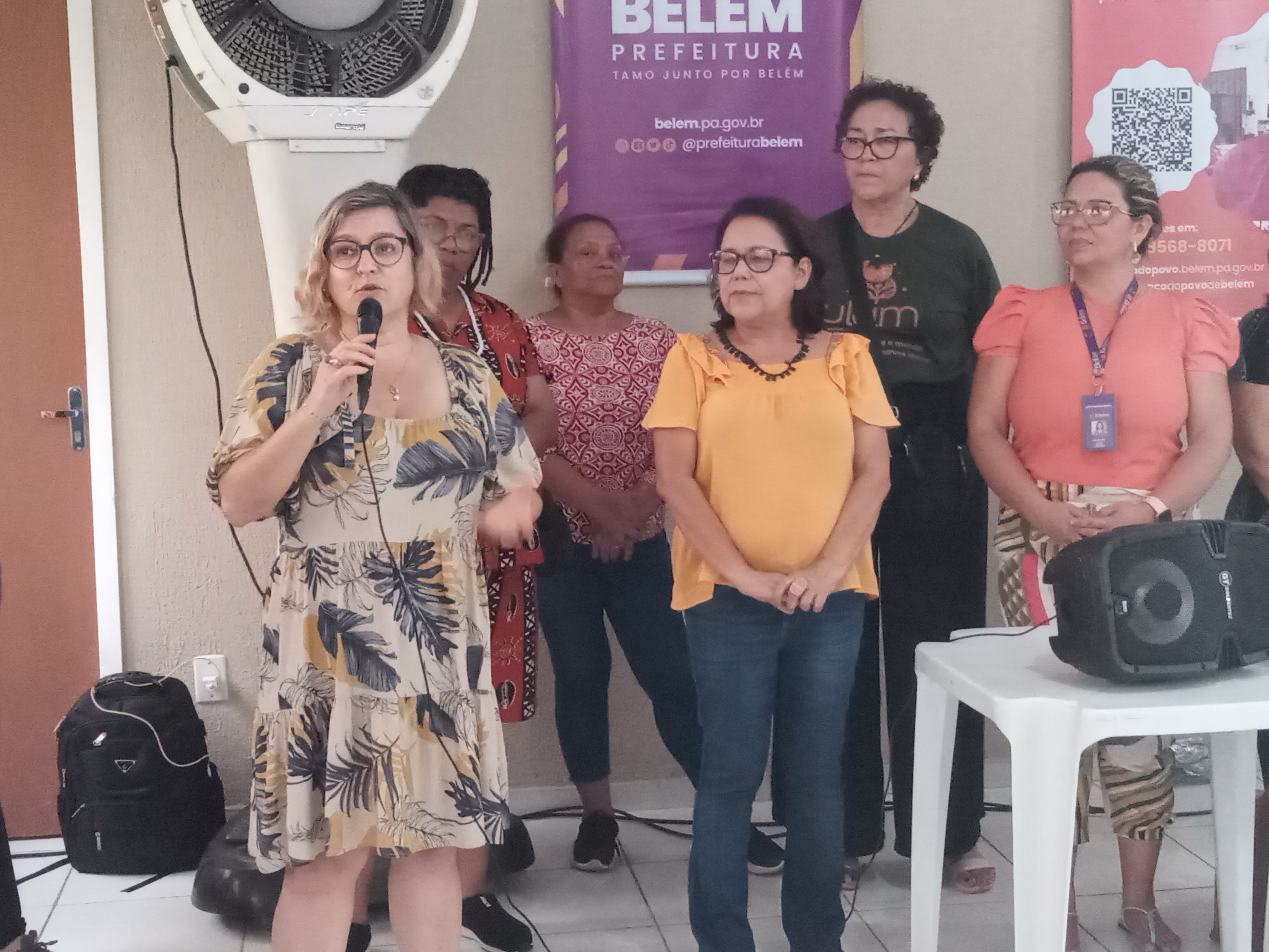 Comitiva interministerial conhece e  programa "Donas de Si" da Prefeitura de Belém