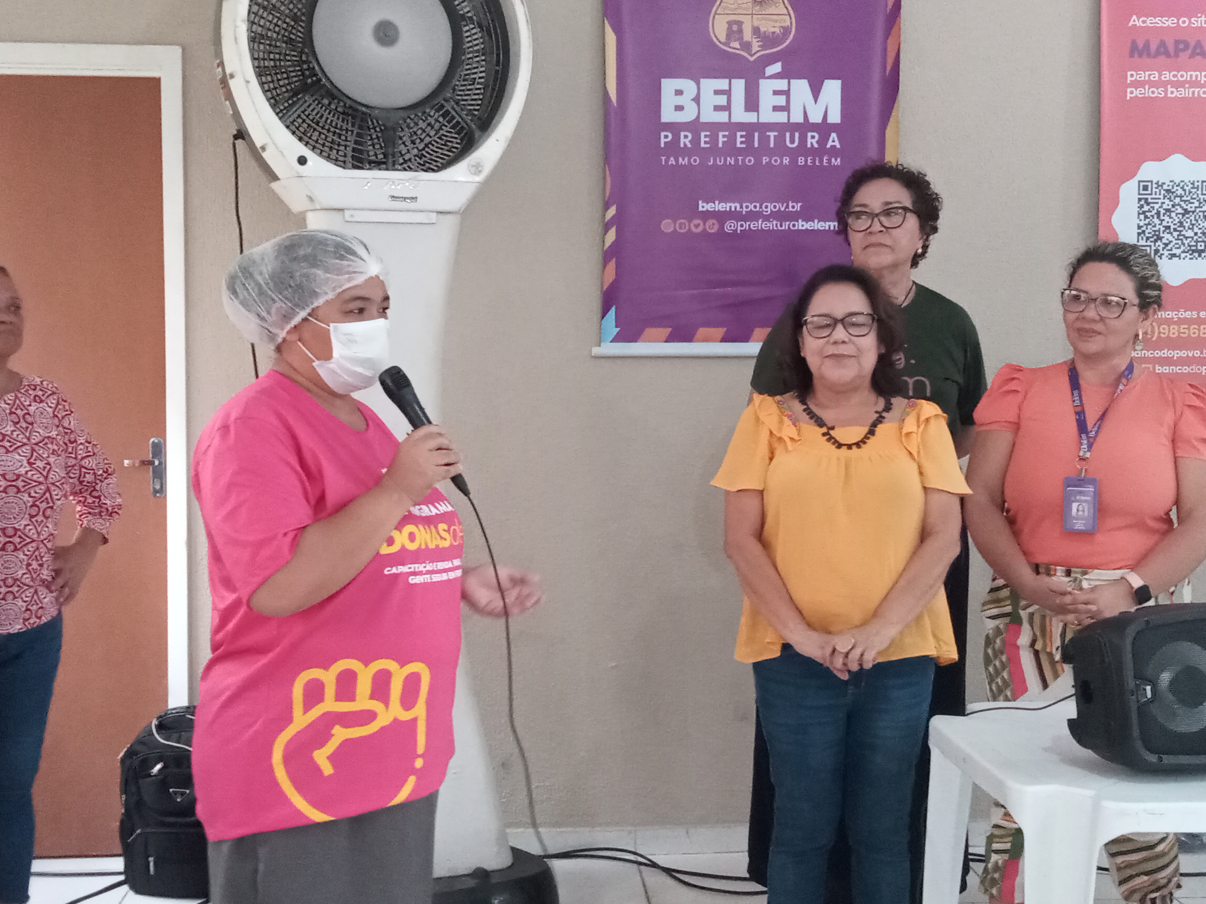Comitiva interministerial conhece e  programa "Donas de Si" da Prefeitura de Belém