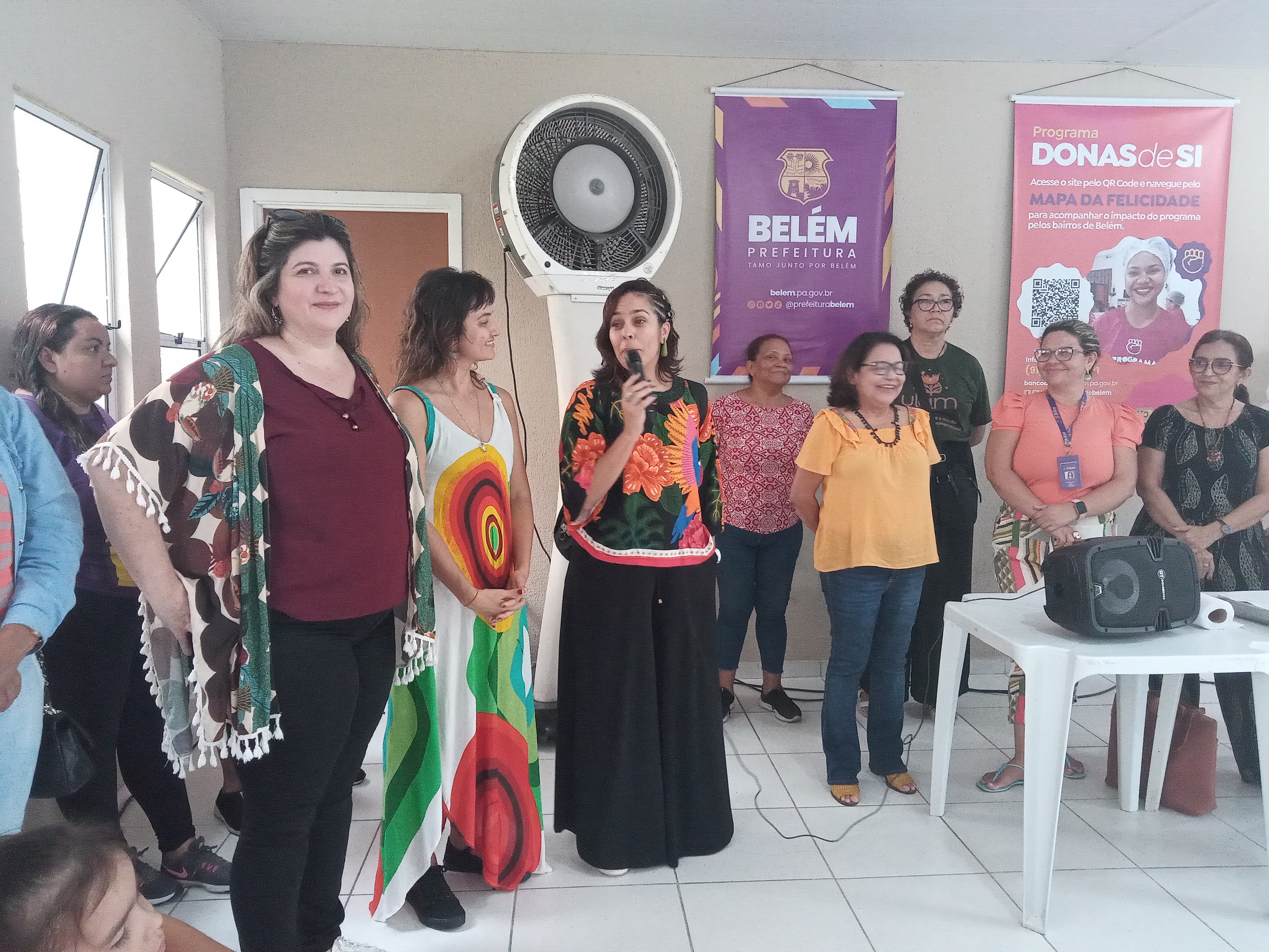 Comitiva interministerial conhece e  programa "Donas de Si" da Prefeitura de Belém