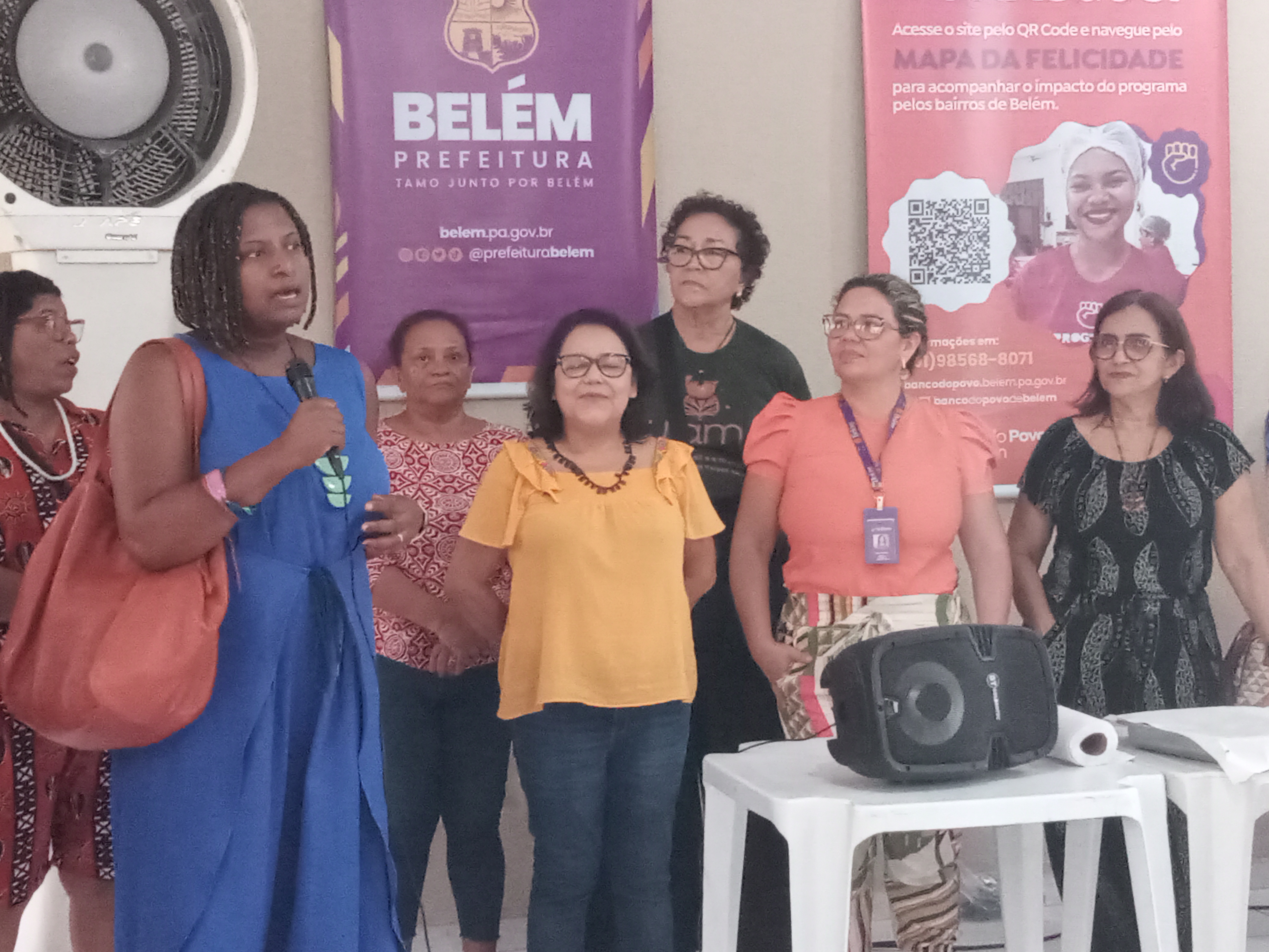 Comitiva interministerial conhece e  programa "Donas de Si" da Prefeitura de Belém