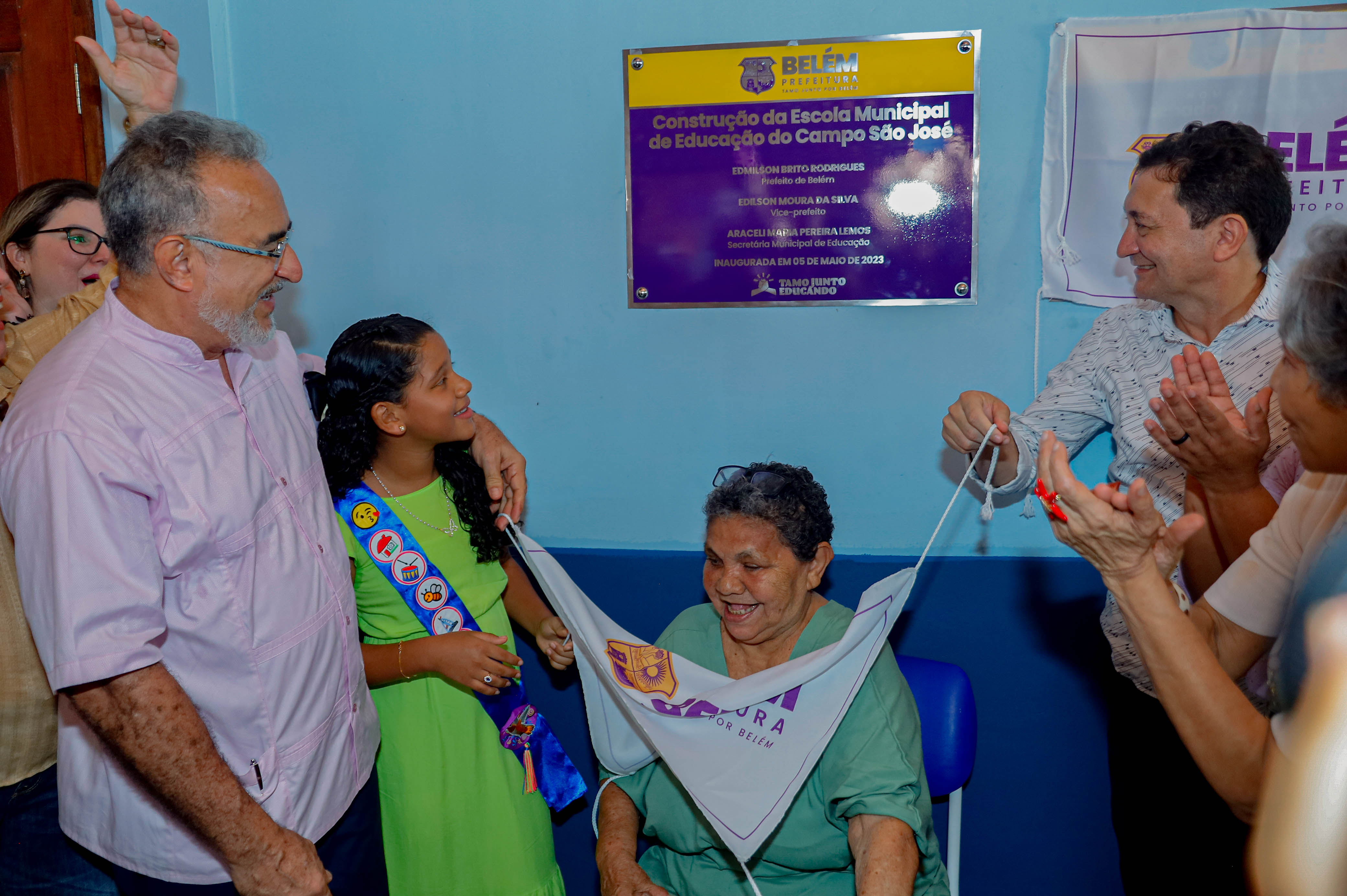 Prefeitura de Belém realiza sonho da comunidade da Ilha Grande e inaugura o novo prédio da Escola São José