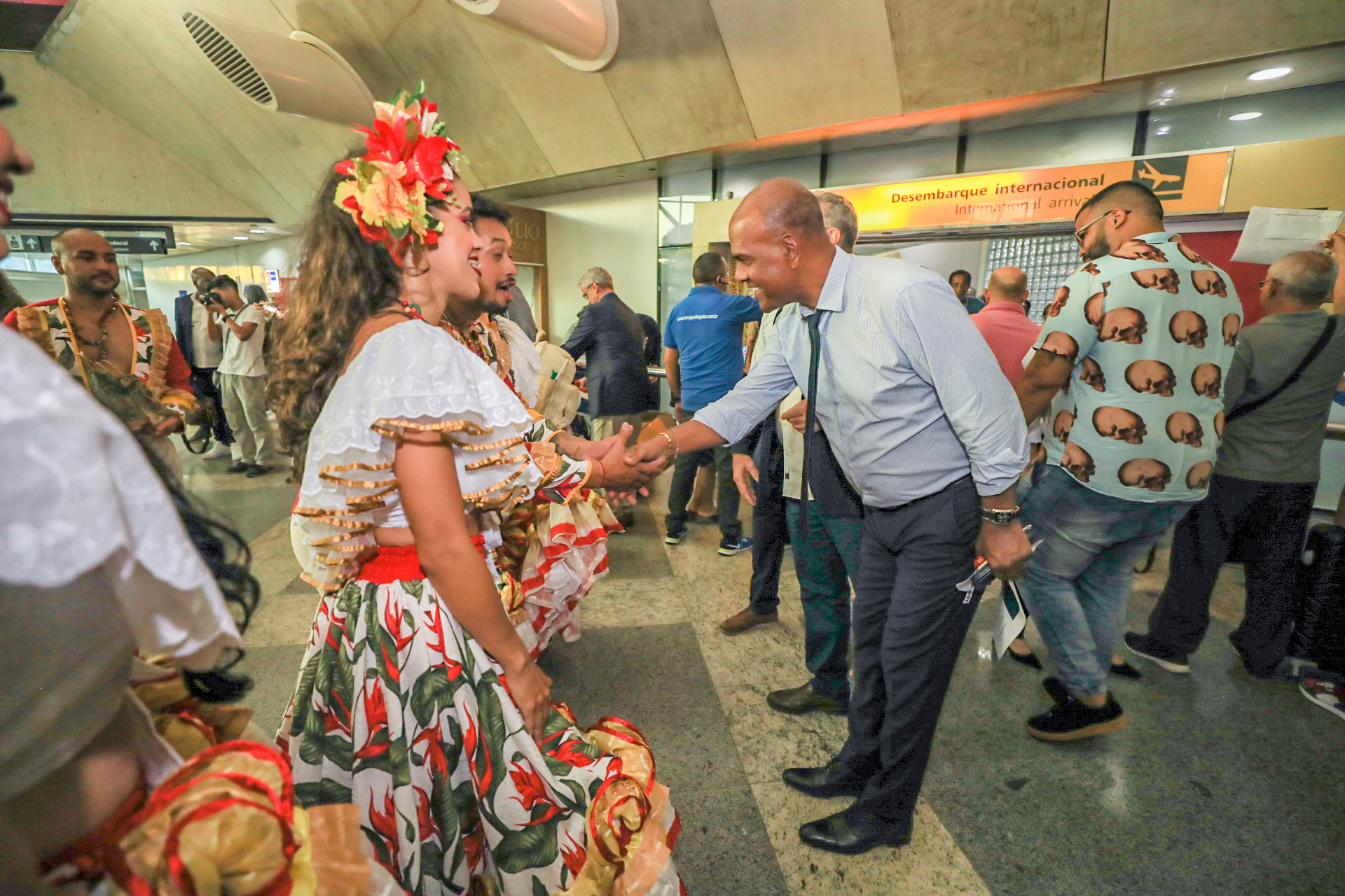 Viagem inaugural Belém-Caribe diminui em cinco horas tempo de voo da Amazônia para a França