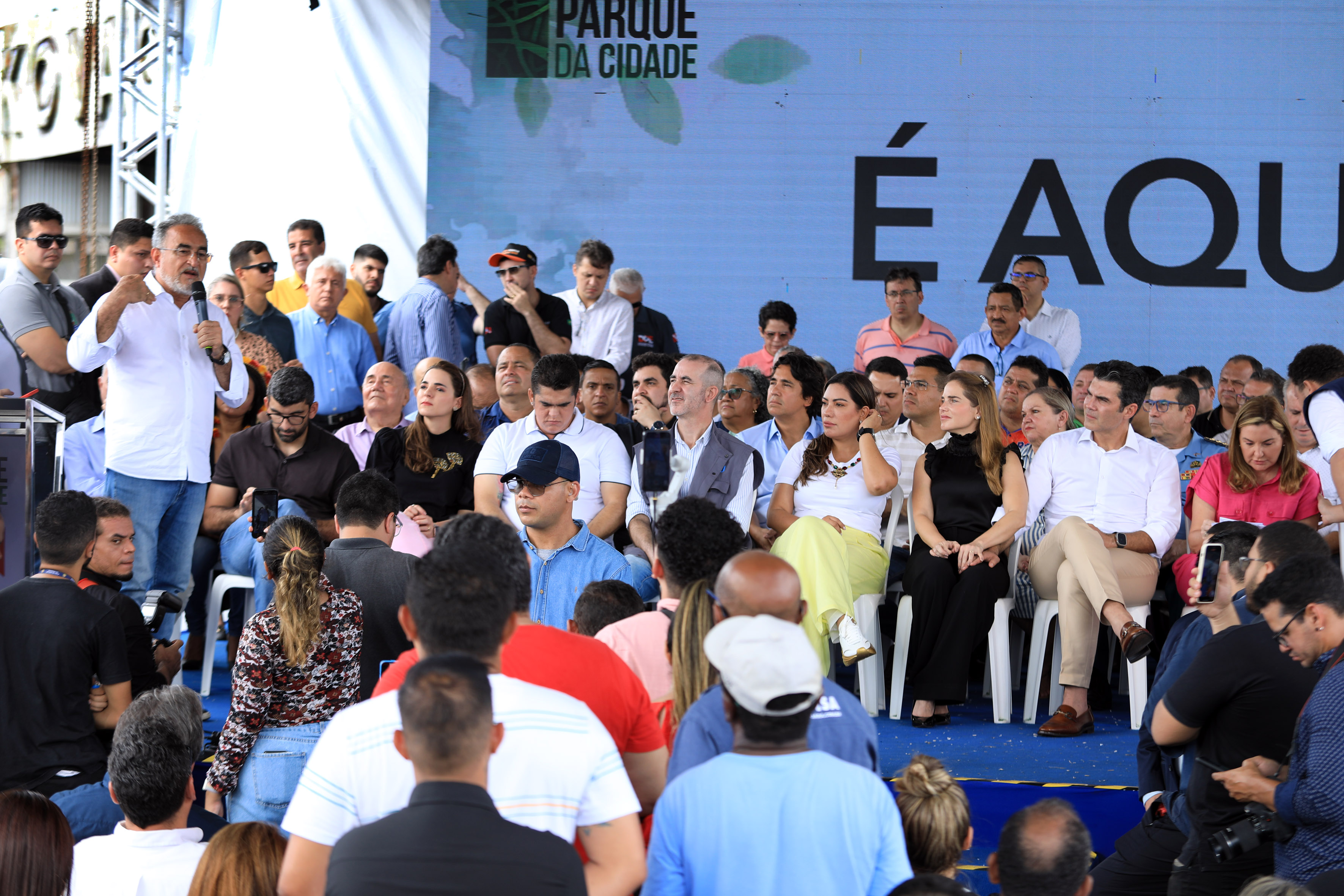 Assinada a Ordem de Serviço para o início das obras do Parque da Cidade, de 500 mil metros quadrados