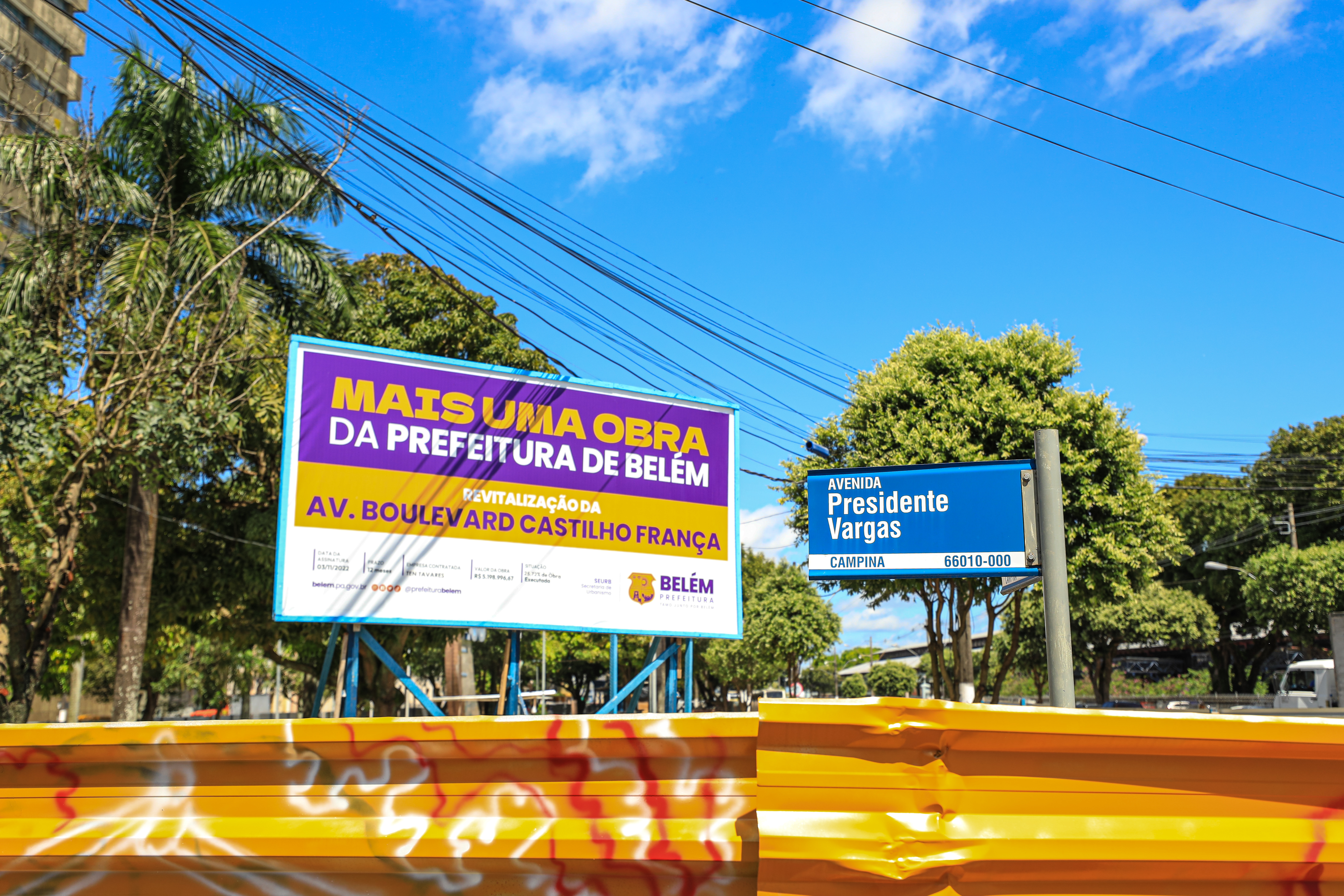 Obras do Boulevard da Gastronomia avançam para a requalificação do centro histórico de Belém
