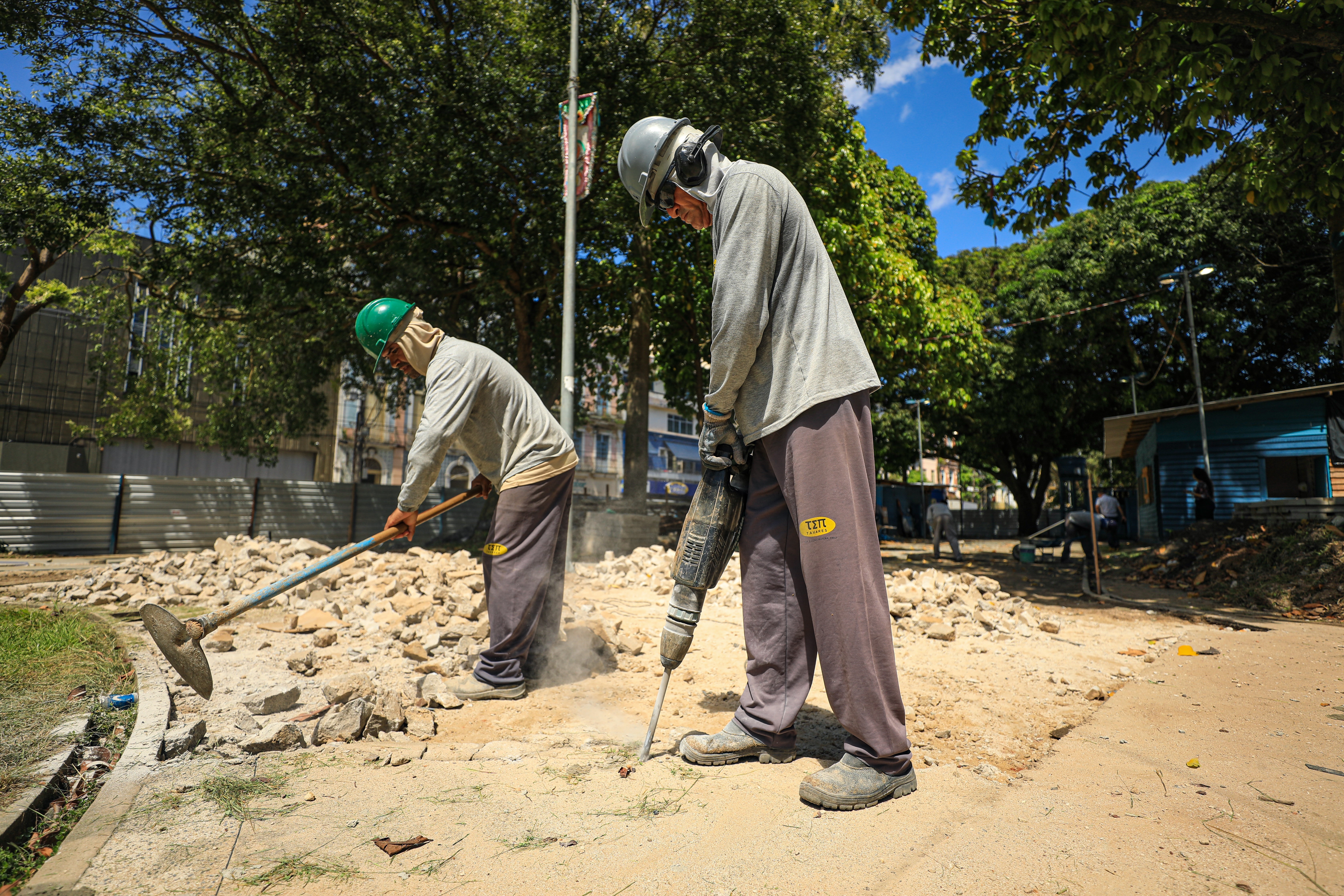 Obras do Boulevard da Gastronomia avançam para a requalificação do centro histórico de Belém