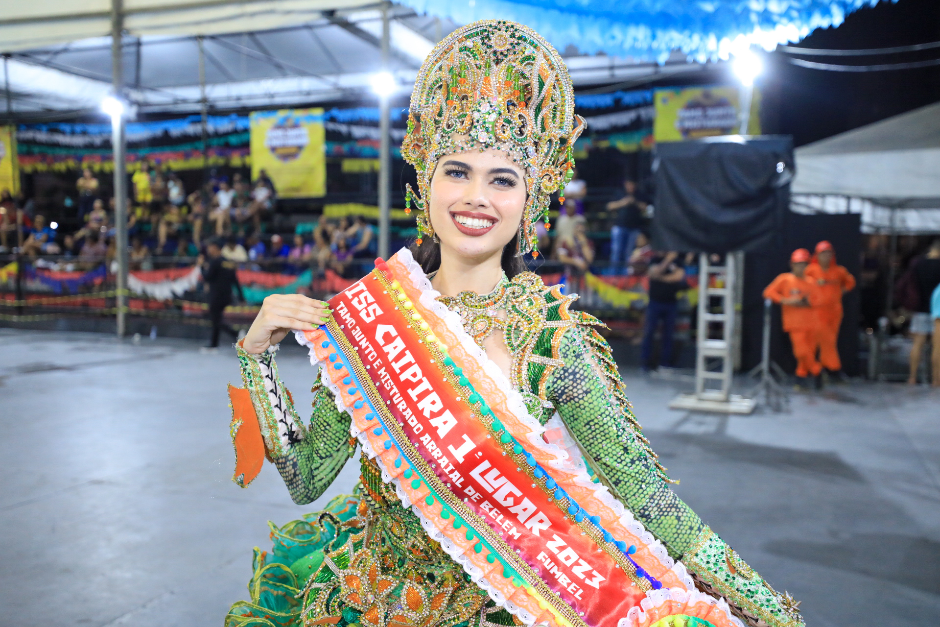 Fúria Junina, do bairro do Marco, é a campeã do concurso de quadrilhas de Belém
