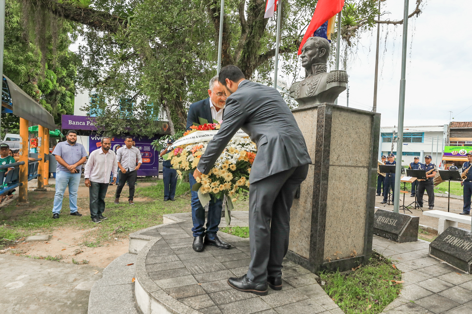 Prefeitura de Belém e Embaixada da Venezuela homenageiam histórico libertador de países da América