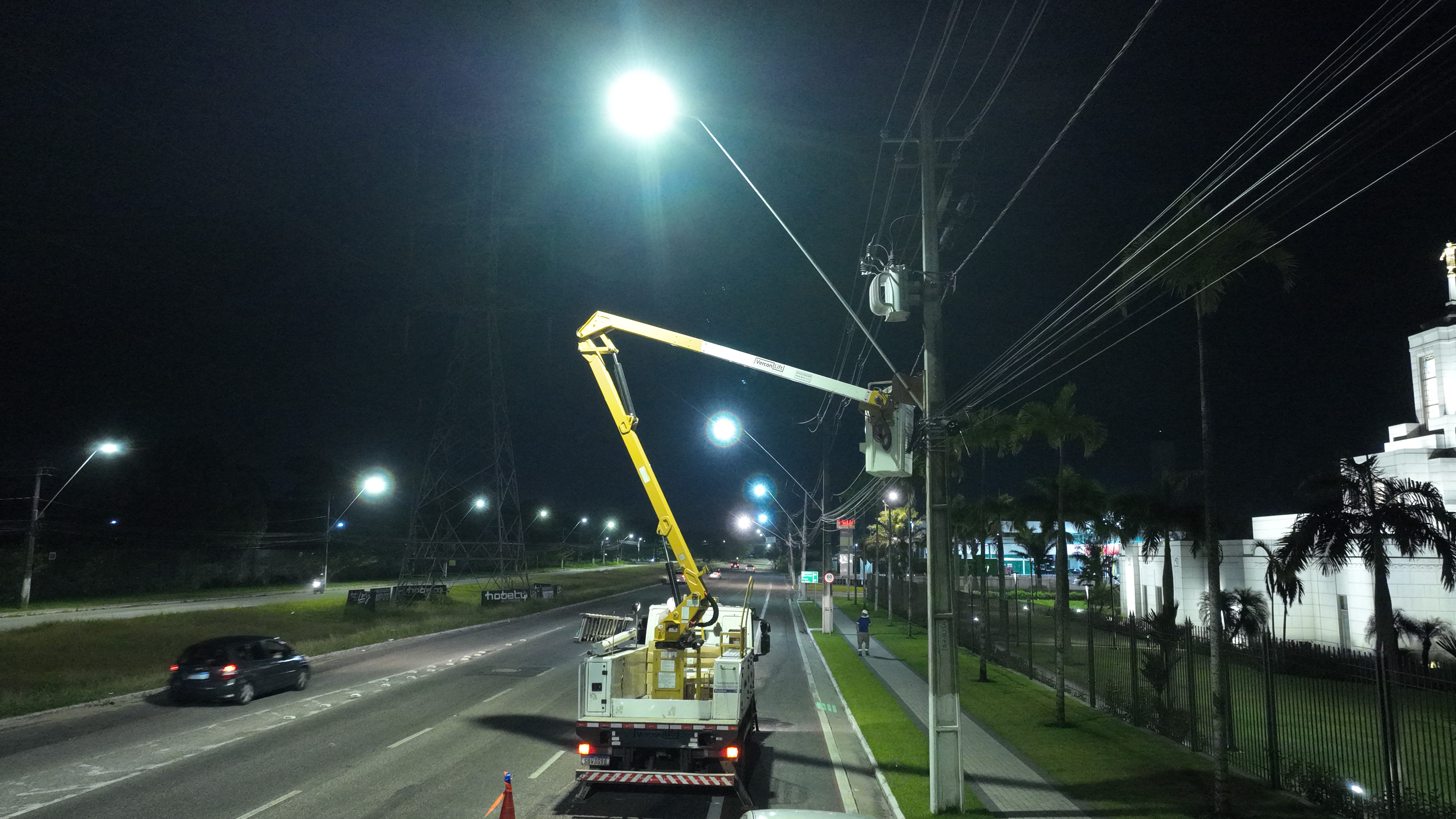 Prefeitura de Belém avança e nova iluminação pública de LED chega à avenida Centenário
