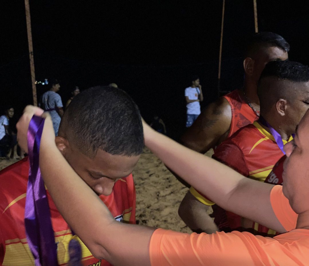 Prefeitura de Belém finaliza torneio de futebol de areia na Praia do Cruzeiro, em Icoaraci