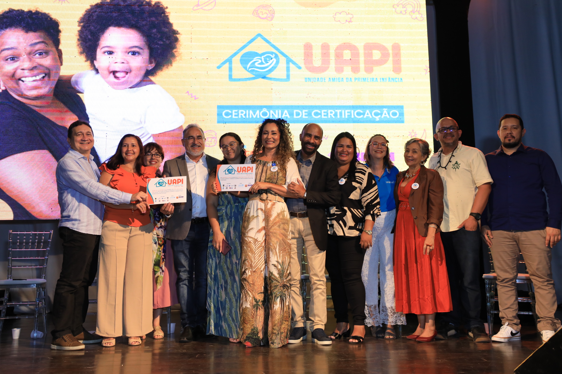 Unidades de educação, saúde e assistência social de Belém recebem certificação do Unicef