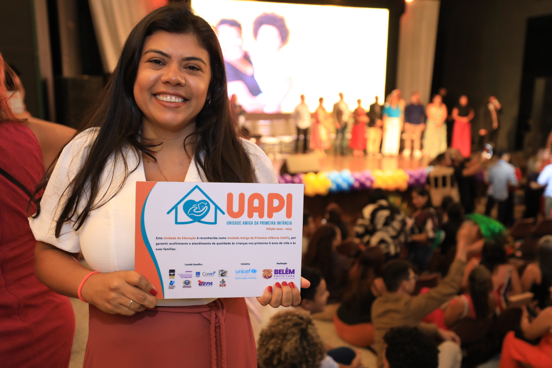 Unidades de educação, saúde e assistência social de Belém recebem certificação do Unicef