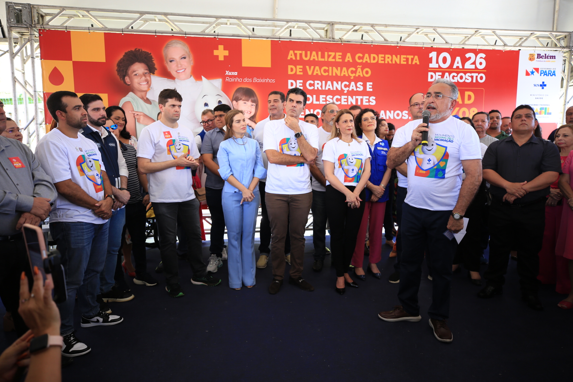 Prefeitura soma esforços com os governos federal e estadual na Campanha de Multivacinação