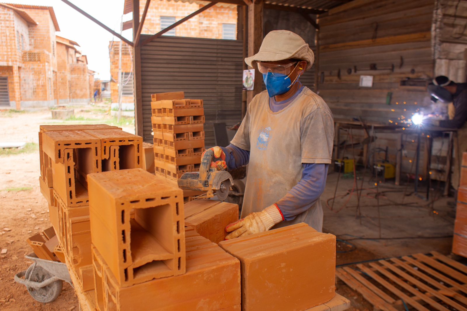 Obras da segunda etapa do conjunto habitacional da Vila da Barca estão em fase final