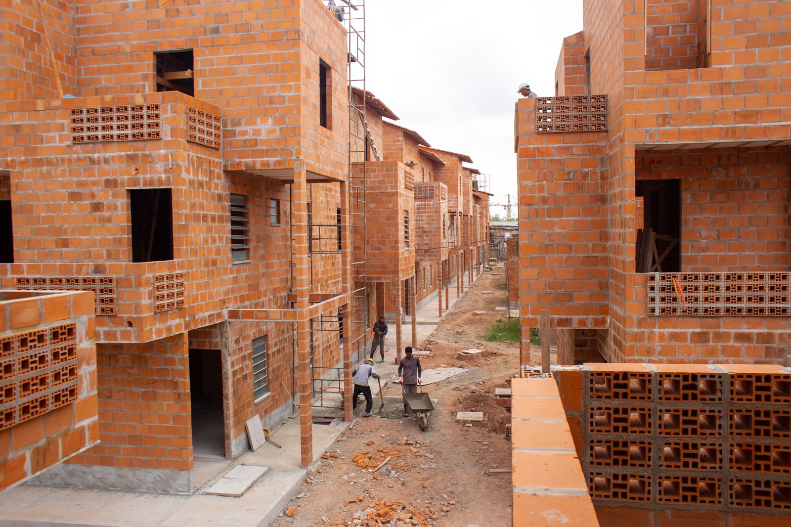 Obras da segunda etapa do conjunto habitacional da Vila da Barca estão em fase final