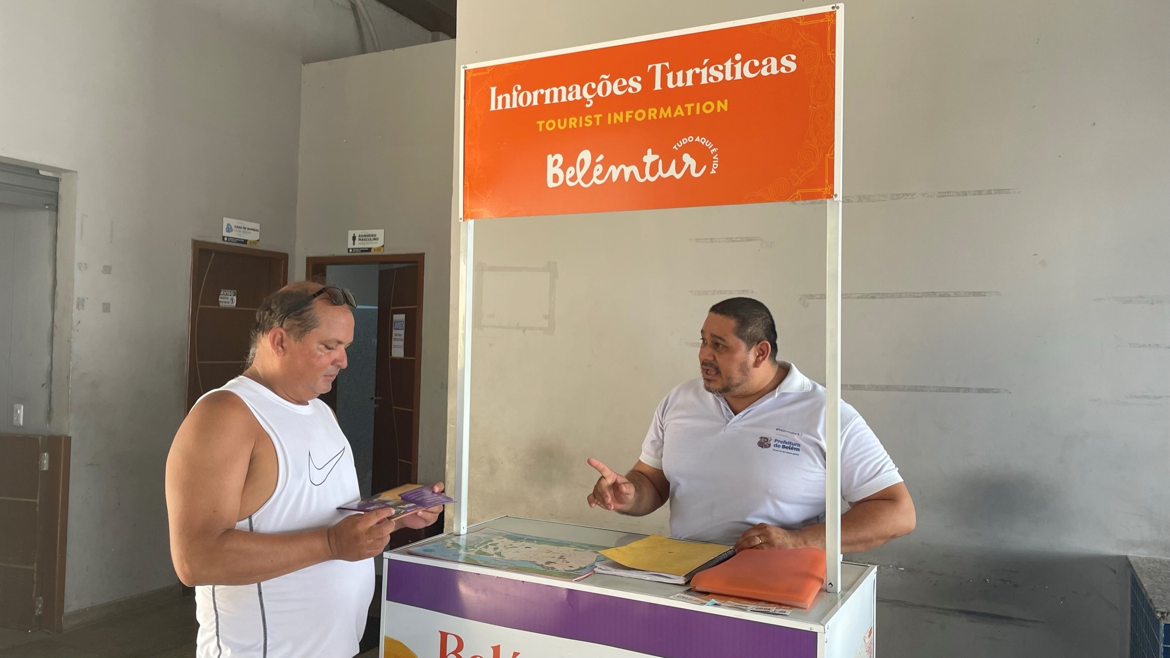 Belém conta com receptividade dos Pontos de Informações Turísticas (PITs) durante o Círio de Nazaré