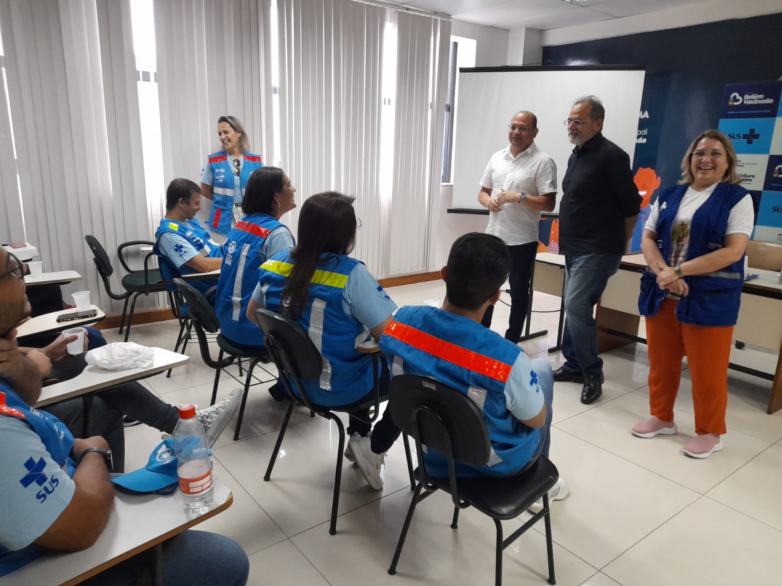 Esquema de atendimento em saúde da Prefeitura de Belém no Círio de Nazaré ganha apoio da Força Nacional do SUS