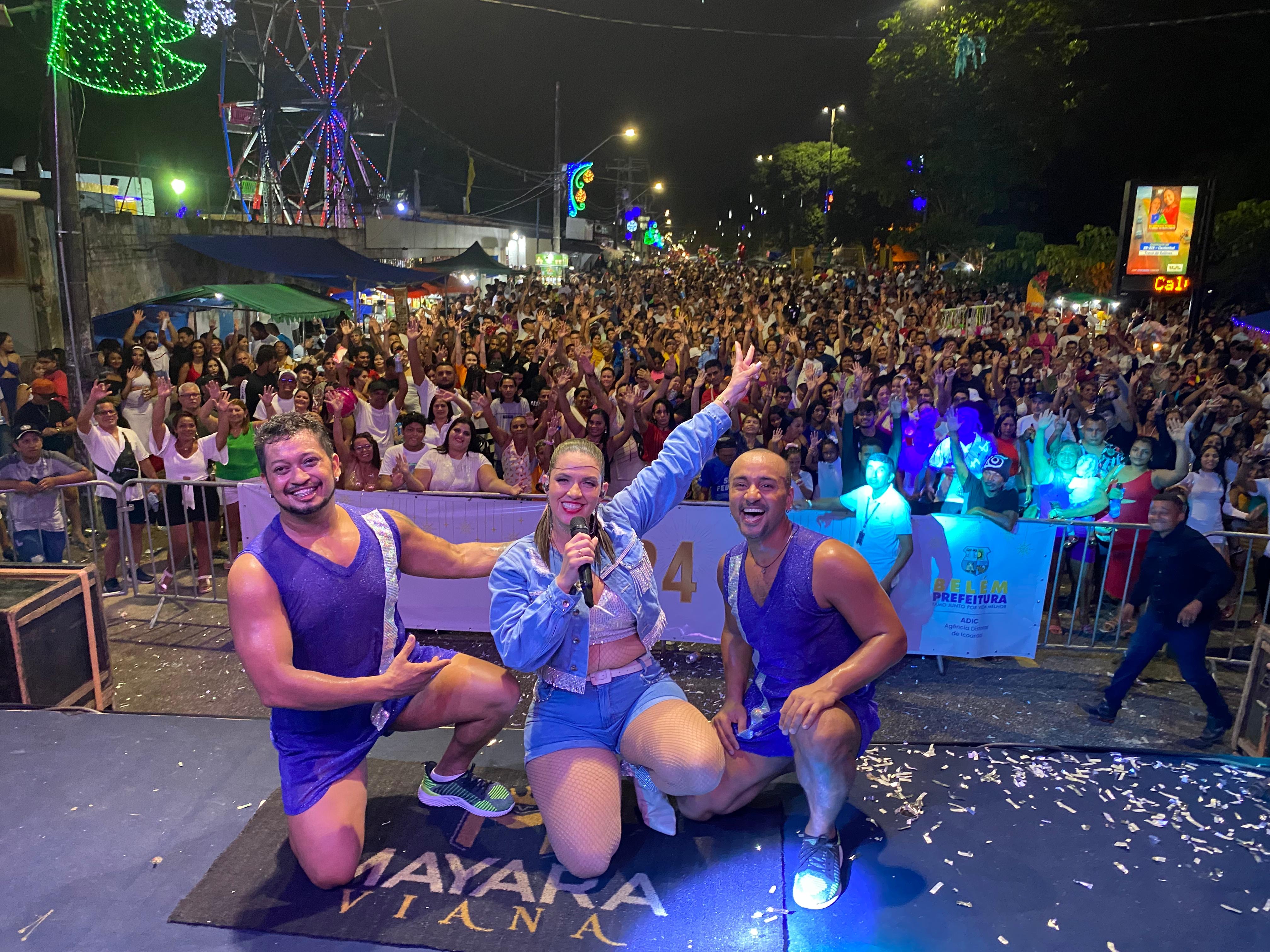Festa da Prefeitura na orla de Icoaraci atrai milhares de moradores e visitantes para chegada de 2024