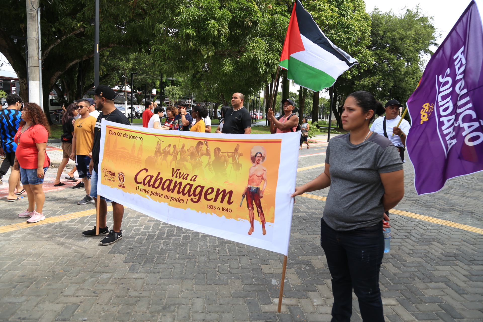 Revolução da Cabanagem é lembrada com ato político-cultural em Belém