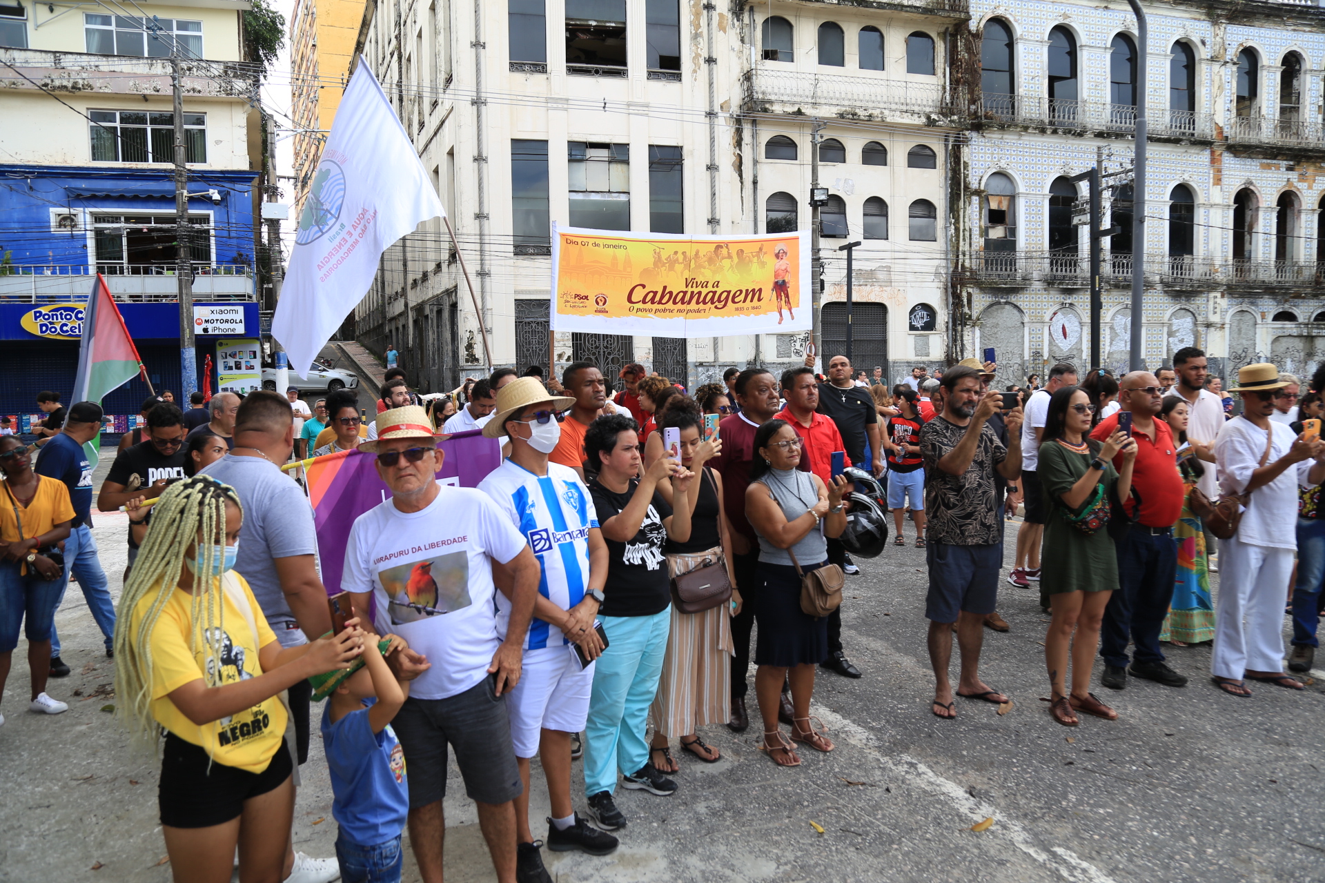 Revolução da Cabanagem é lembrada com ato político-cultural em Belém