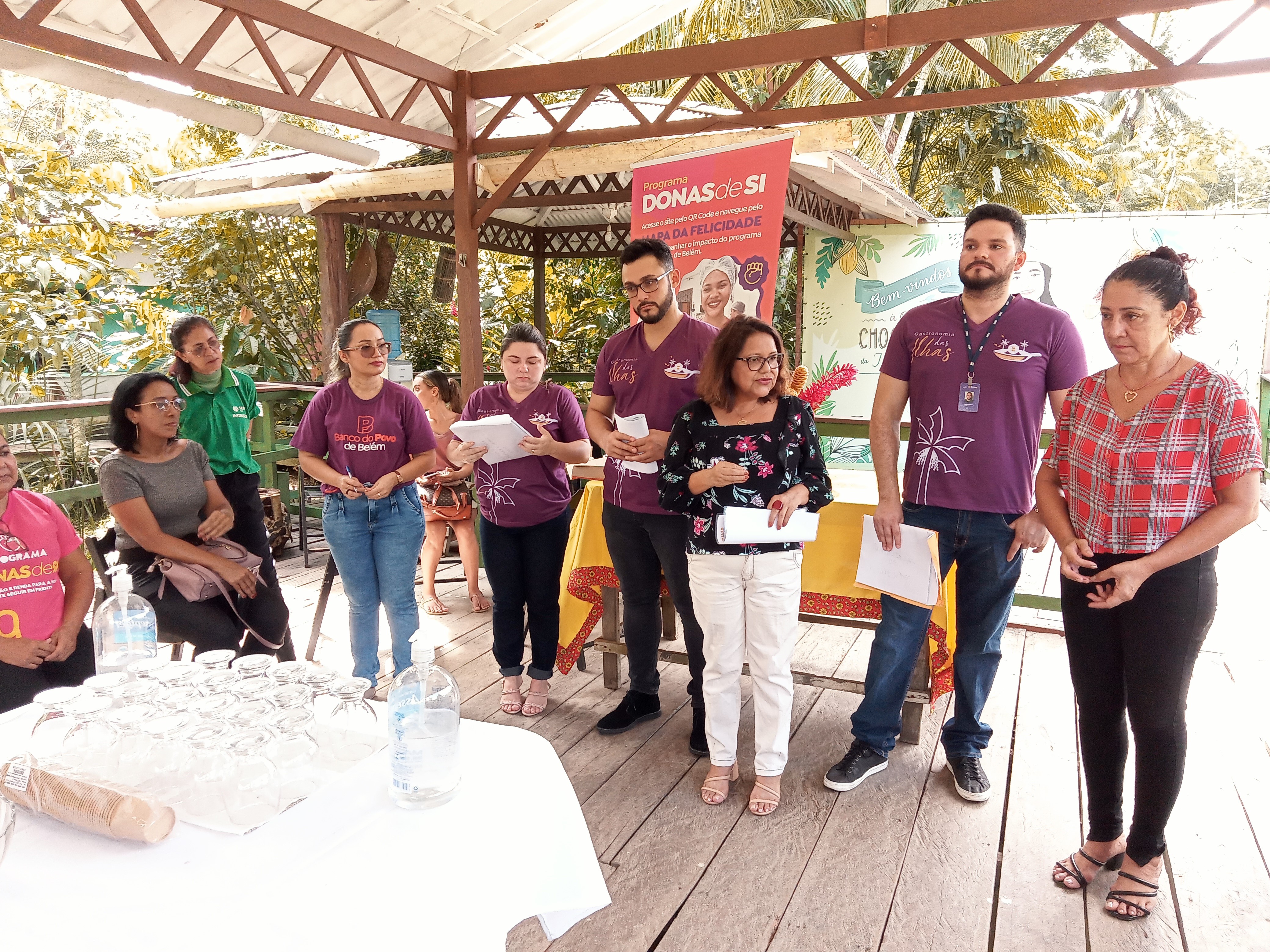 Prefeitura de Belém entrega certificados de cursos na Ilha do Combu