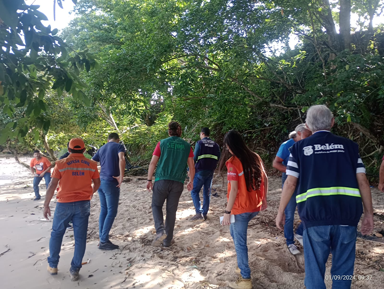 Prefeitura atualiza levantamento de áreas de risco de erosão e deslizamentos em Outeiro