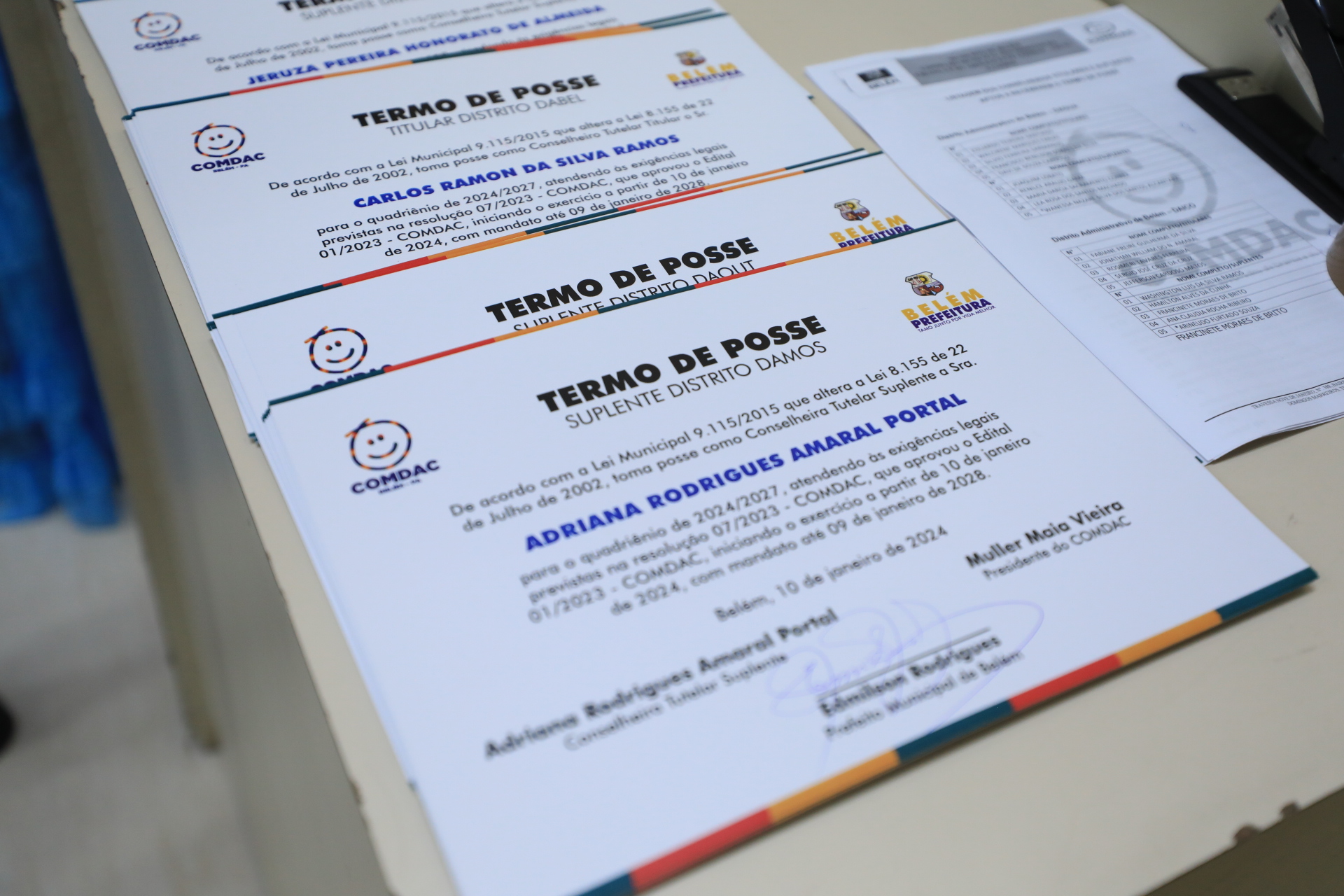 Prefeitura empossa 80 novos conselheiros tutelares que vão garantir os direitos das crianças e adolescentes