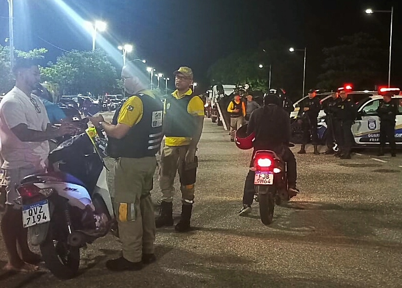 Fiscalização da Prefeitura combate poluição sonora automotiva em Belém