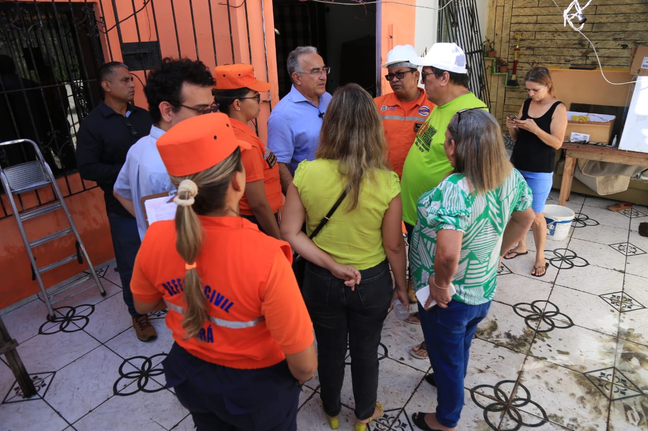 Prefeitura garante apoio às famílias vítimas do vendaval registrado em Belém nesta terça-feira, 16