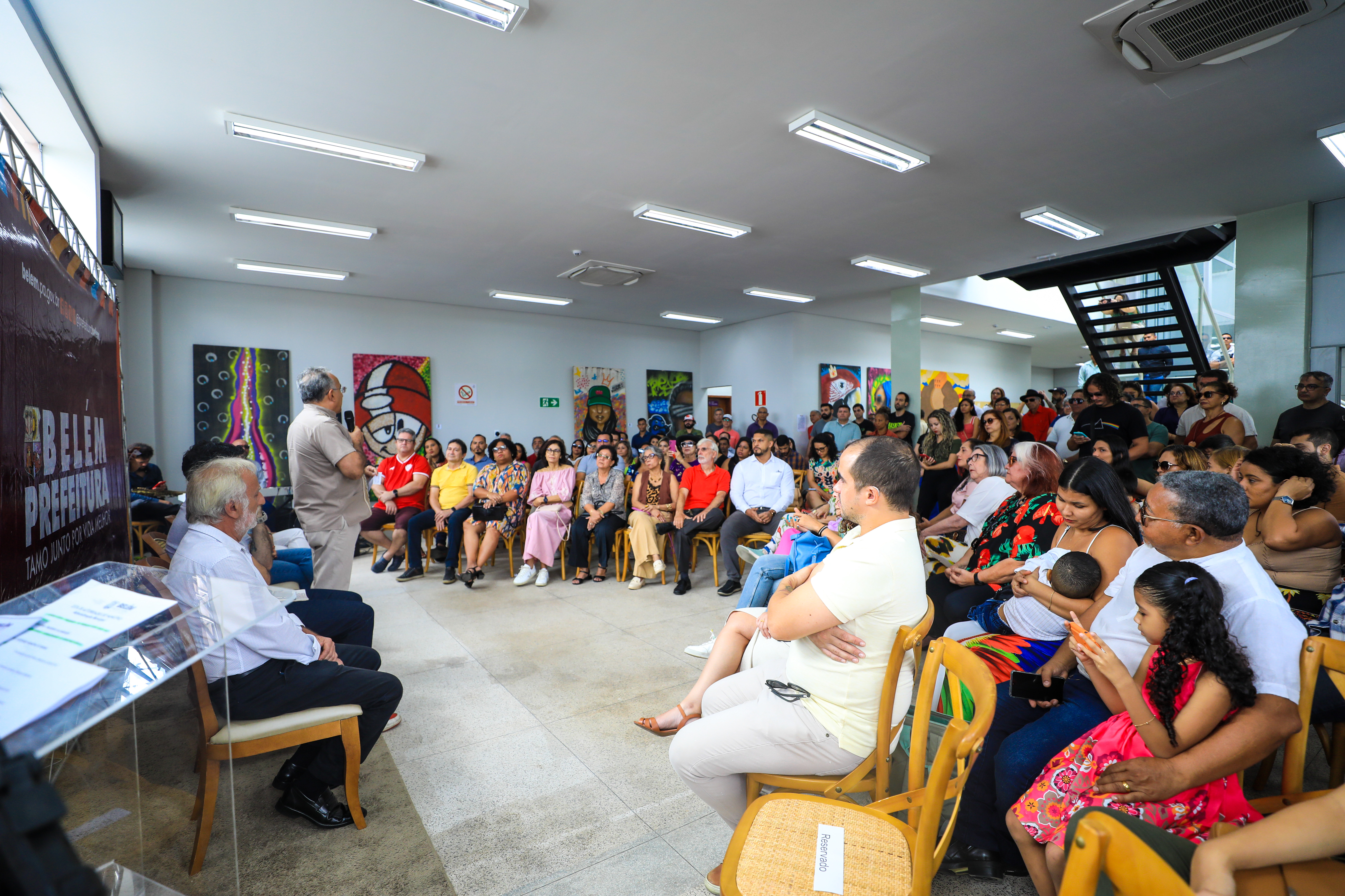 Nova sede do Promaben, o Solar Flávio Nassar foi inaugurado neste domingo, 21