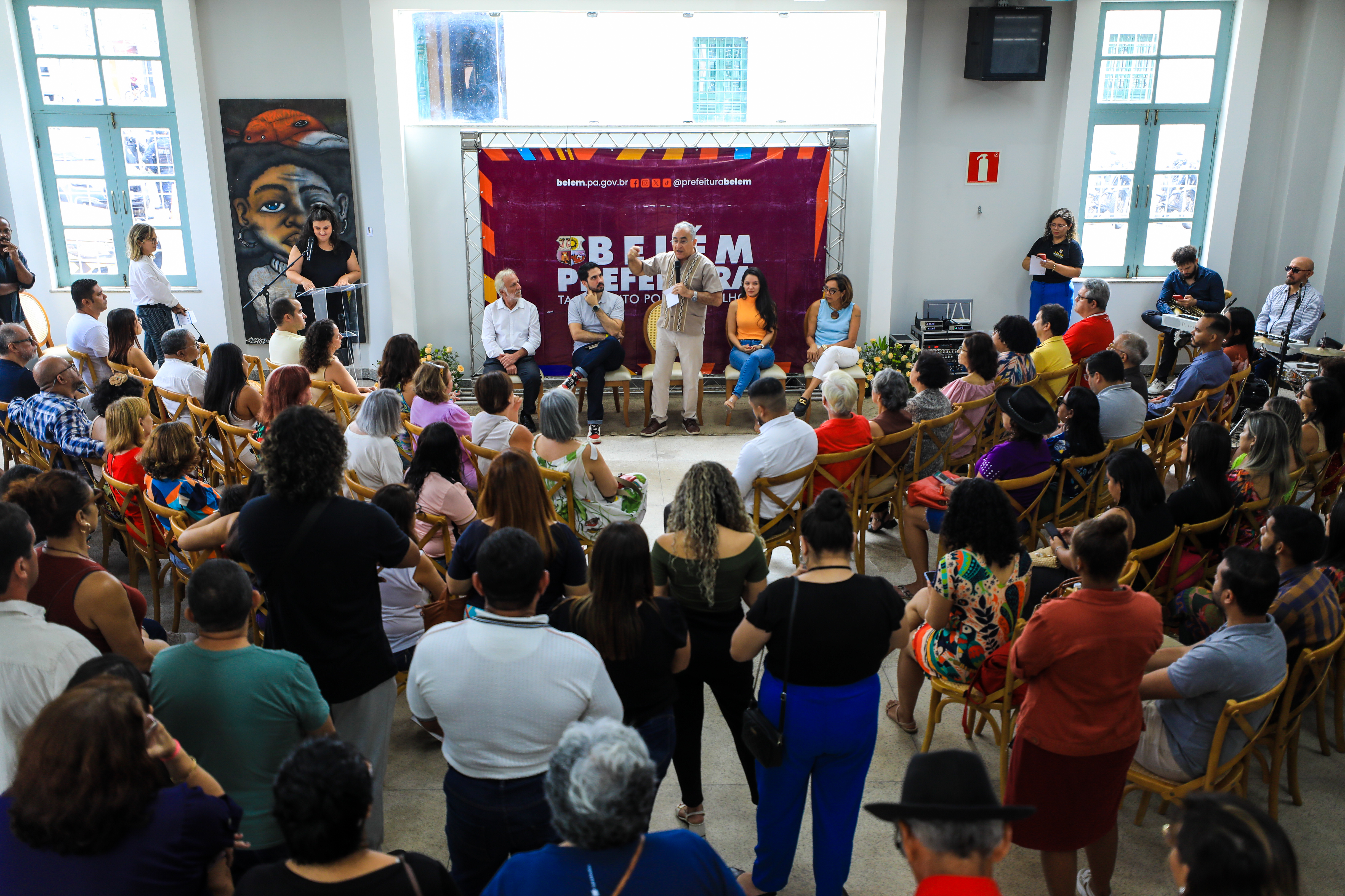 Nova sede do Promaben, o Solar Flávio Nassar foi inaugurado neste domingo, 21