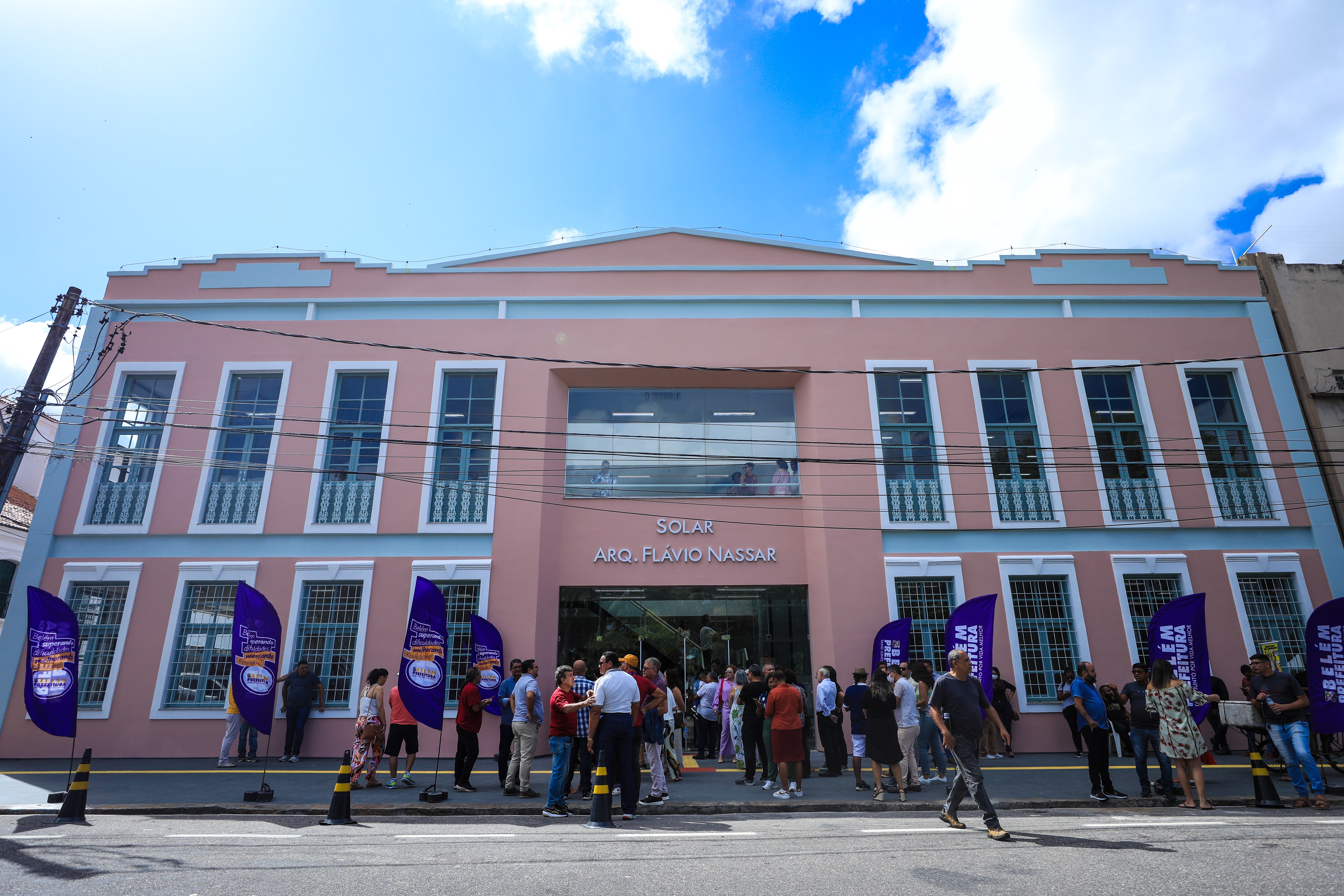 Nova sede do Promaben, o Solar Flávio Nassar foi inaugurado neste domingo, 21