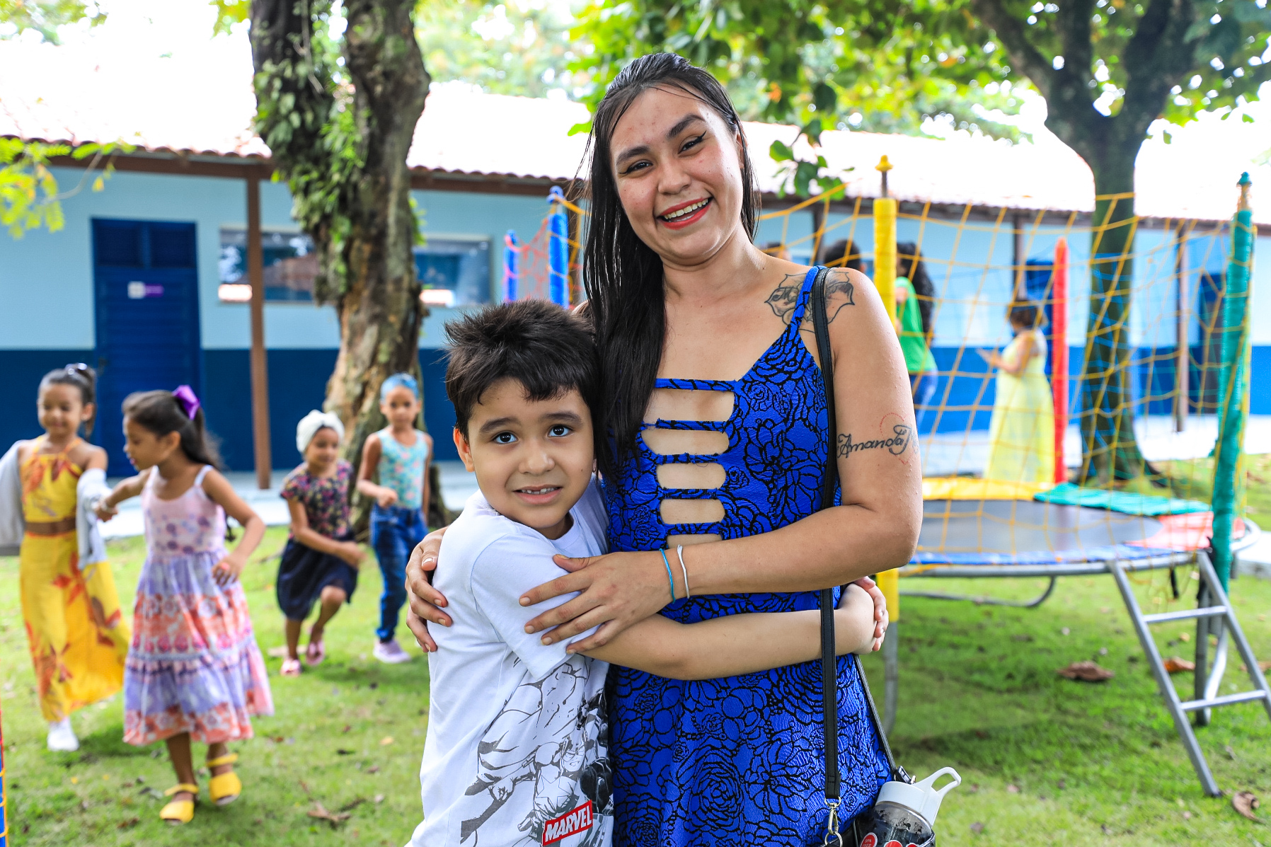 Reinauguração da Escola Municipal Walter Leite Caminha beneficia comunidade do bairro do Mangueirão