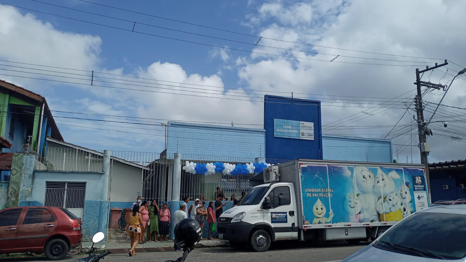 Mutirão de vacinação promovido pela Prefeitura de Belém chega ao IASB de Mosqueiro
