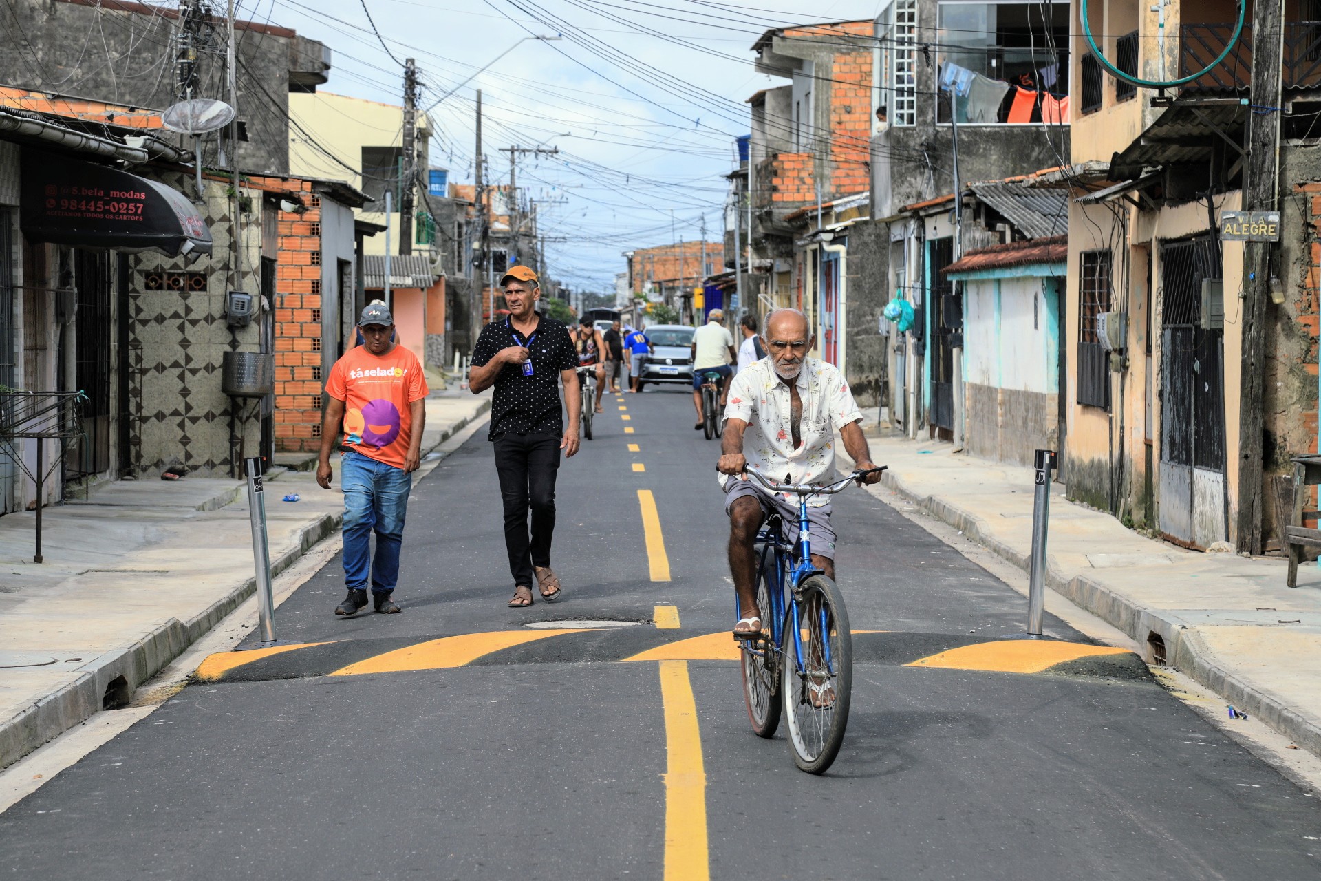Pavimentação e drenagem completas na rua Augusto Lobato asseguram dignidade e segurança aos moradores
