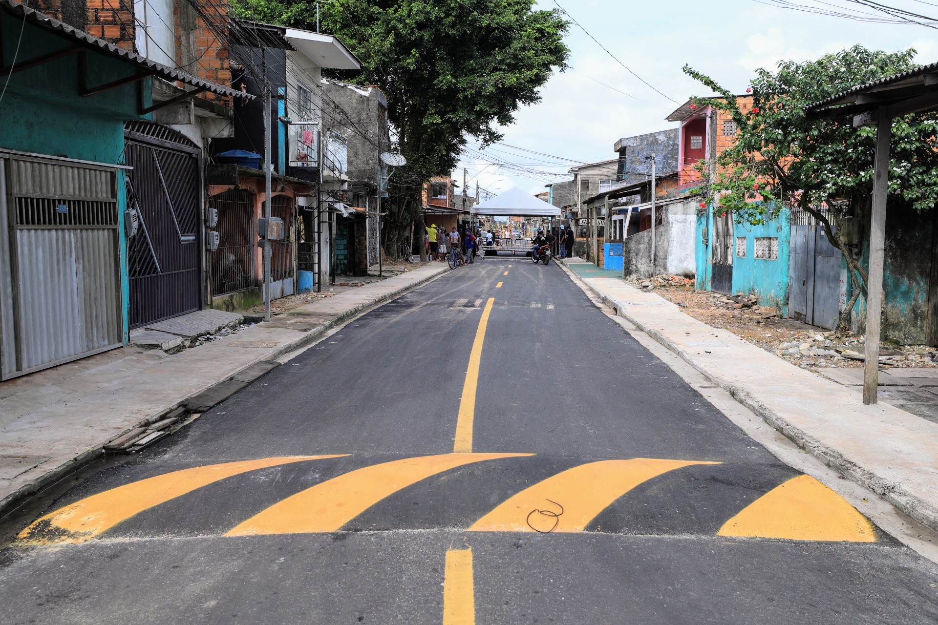 Pavimentação e drenagem completas na rua Augusto Lobato asseguram dignidade e segurança aos moradores