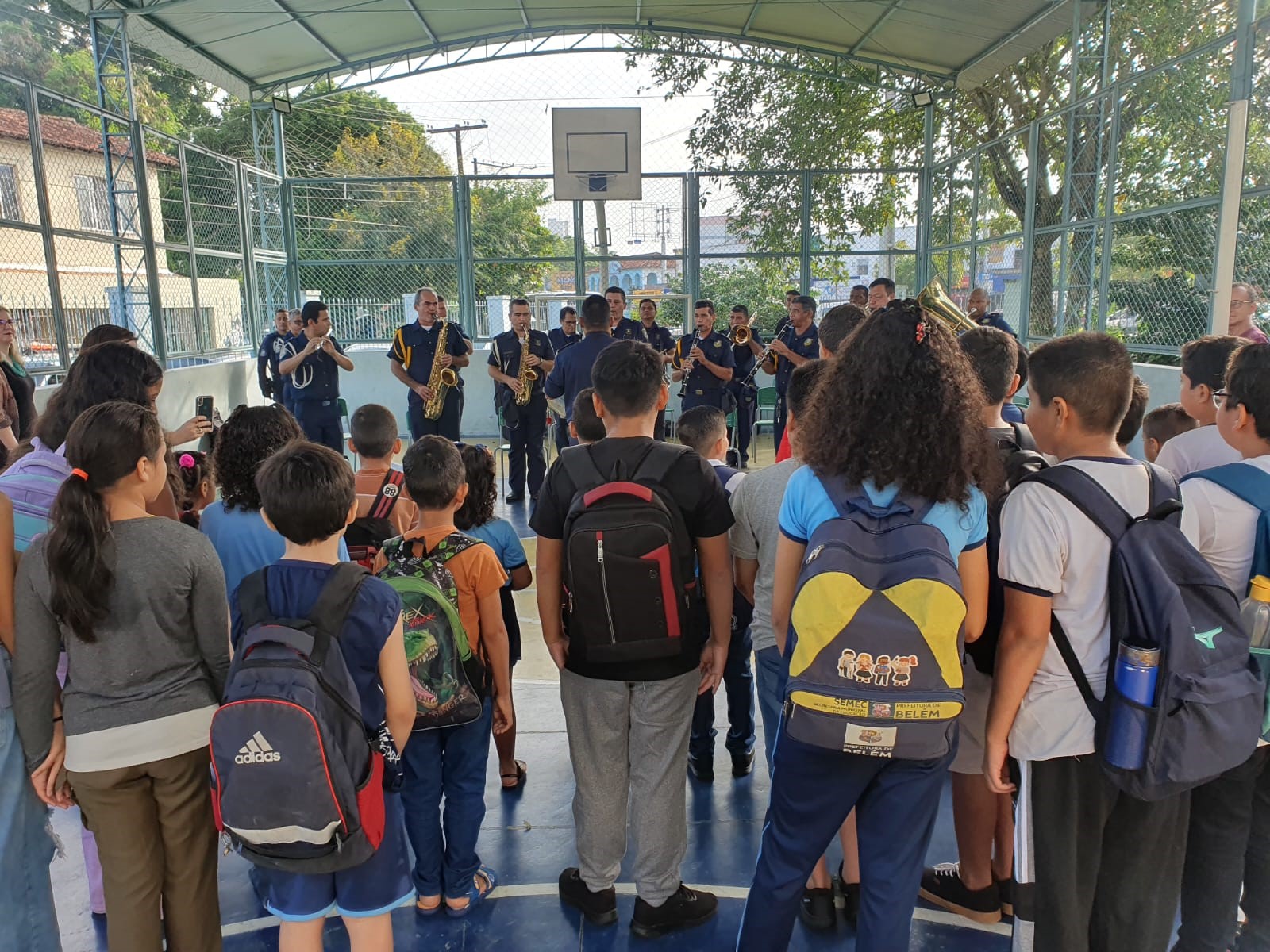 Ações preventivas de segurança garantem retorno tranquilo às aulas nas escolas municipais de Belém