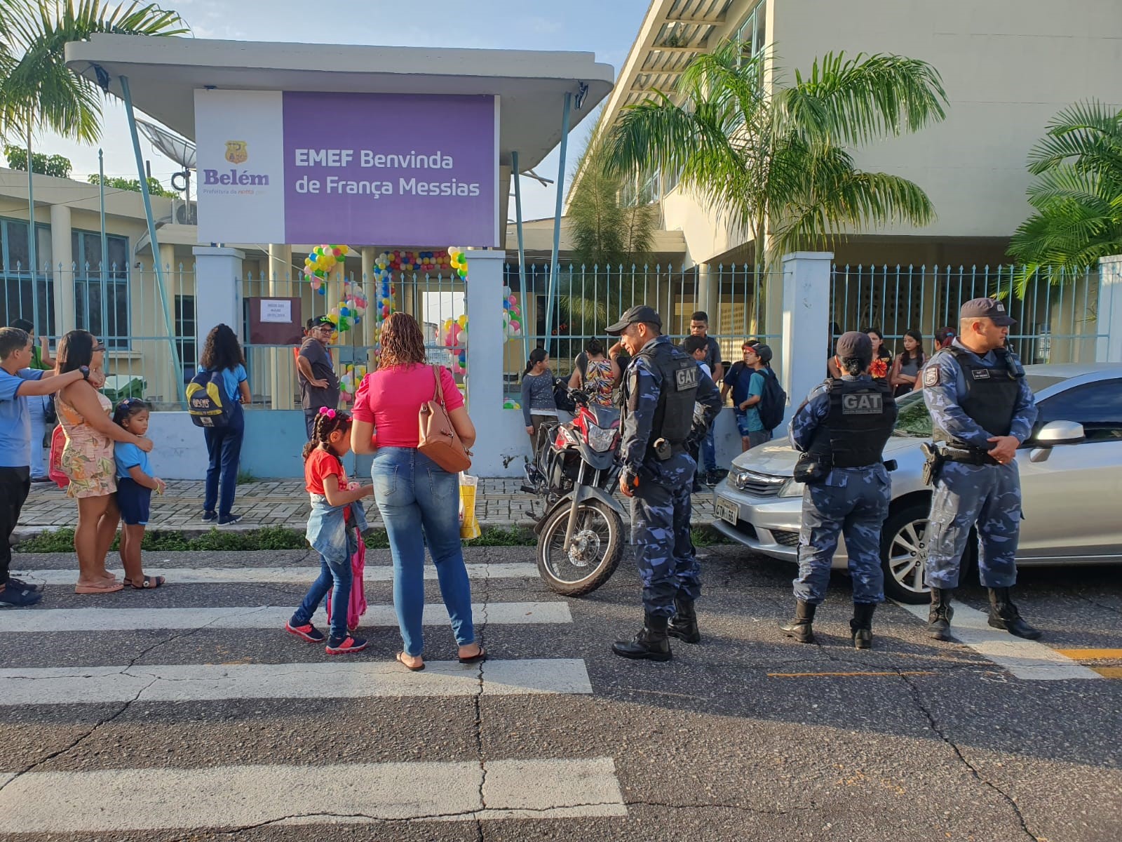 Ações preventivas de segurança garantem retorno tranquilo às aulas nas escolas municipais de Belém