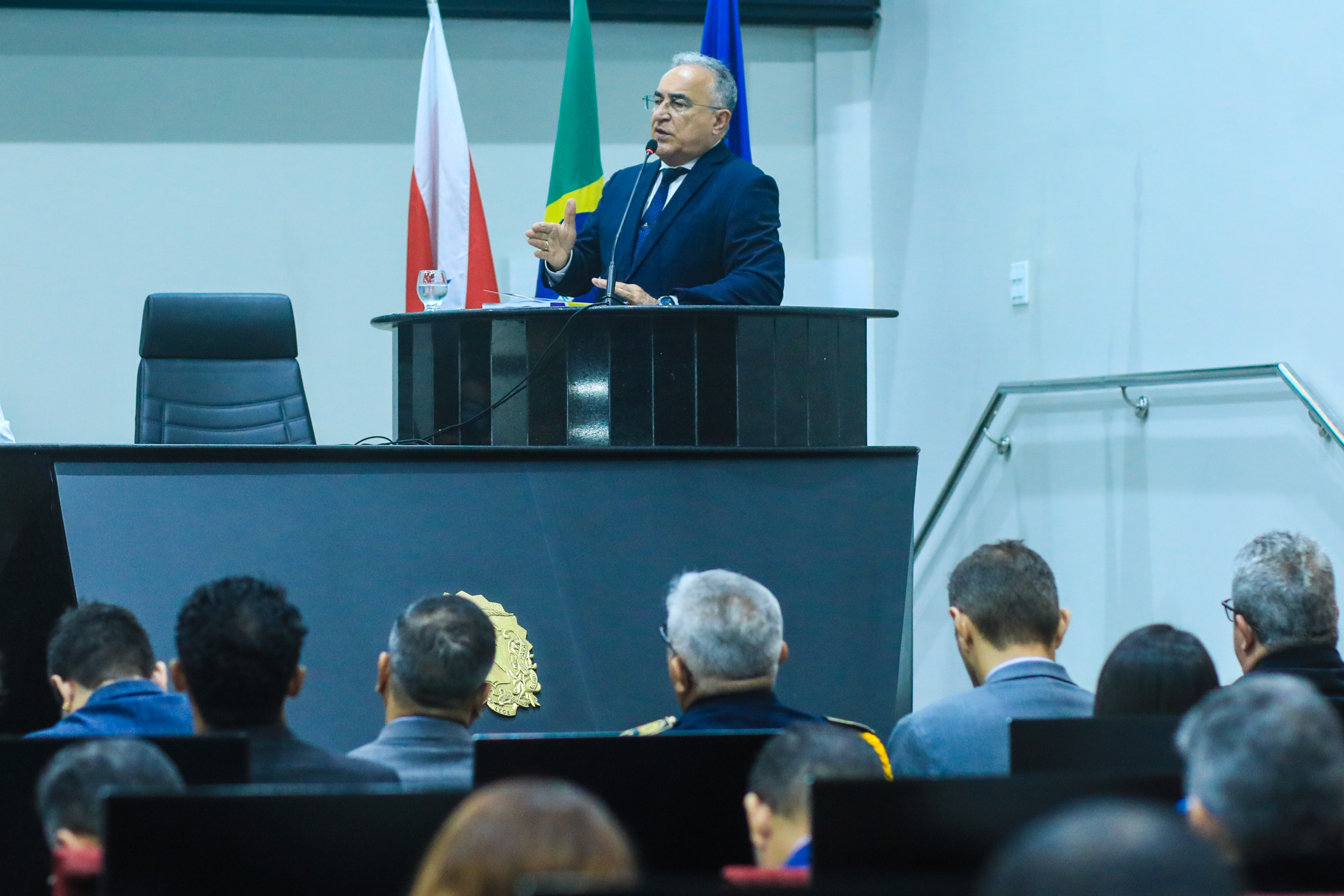 Balanço da gestão municipal é apresentado aos vereadores no início do Ano Legislativo na Câmara Municipal