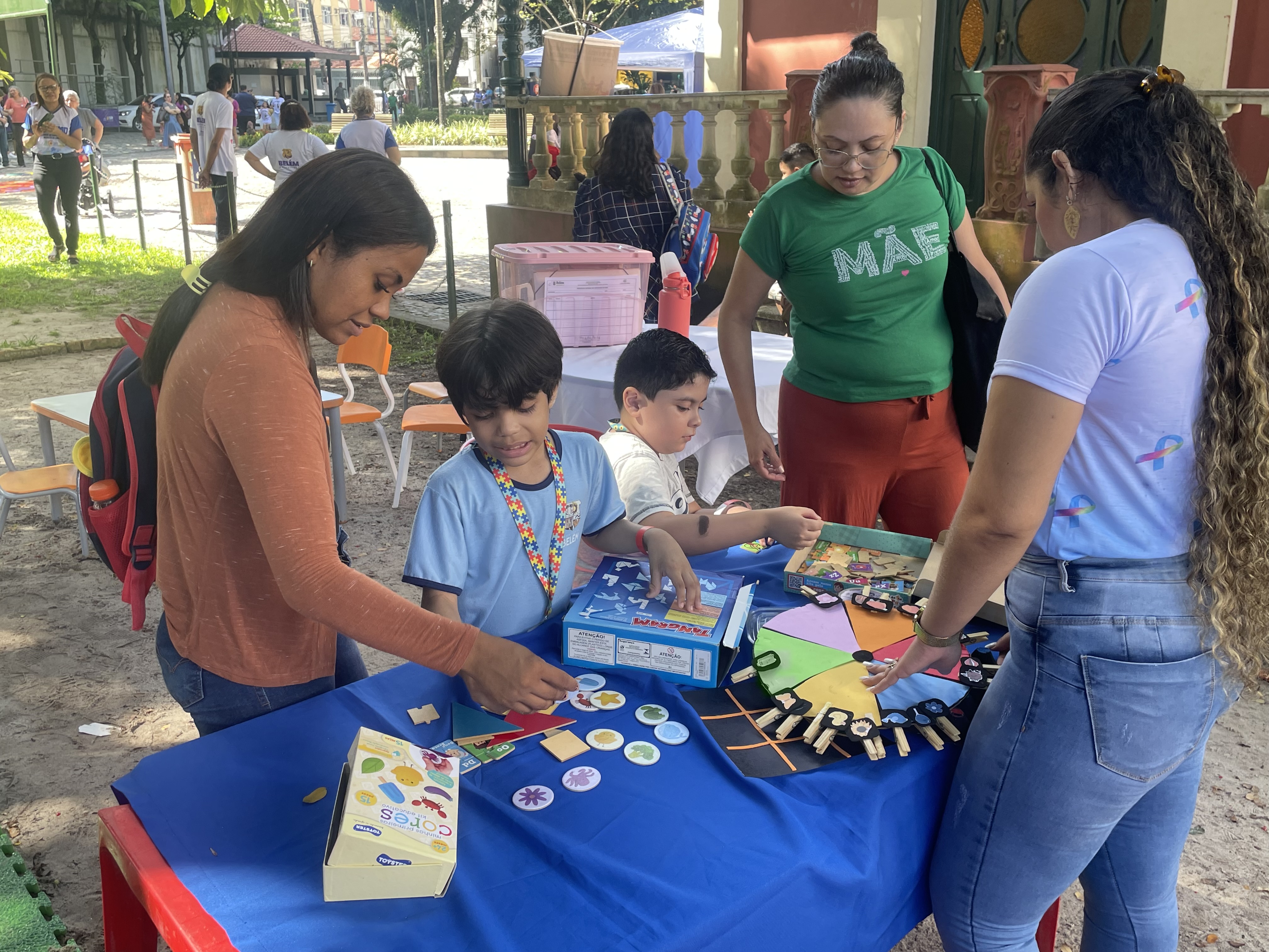 Prefeitura de Belém celebra o Dia Mundial do Autismo com diversas atividades no Horto Municipal