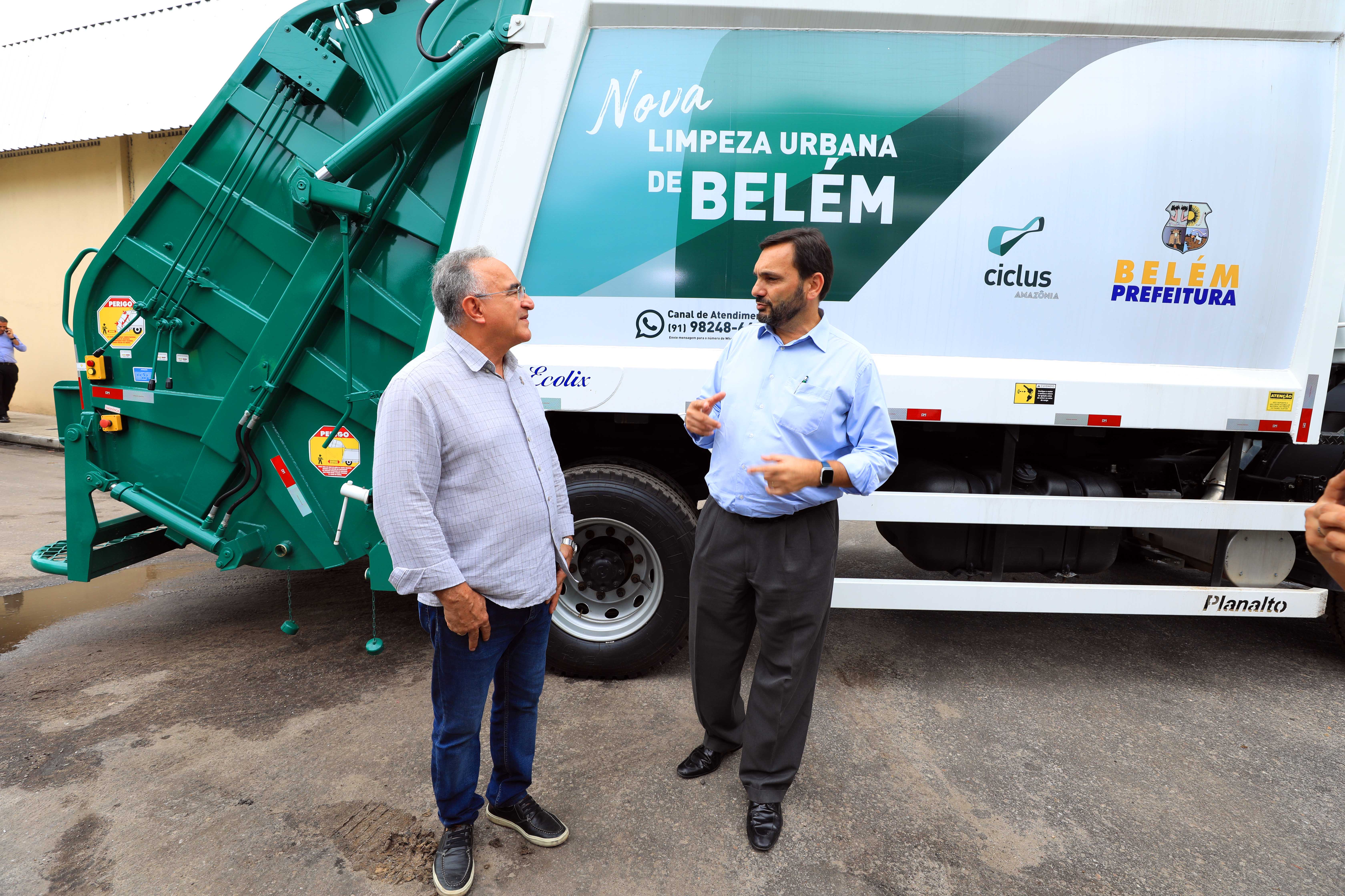 Operações da nova empresa de limpeza urbana de Belém começam no próximo dia 15 de abril