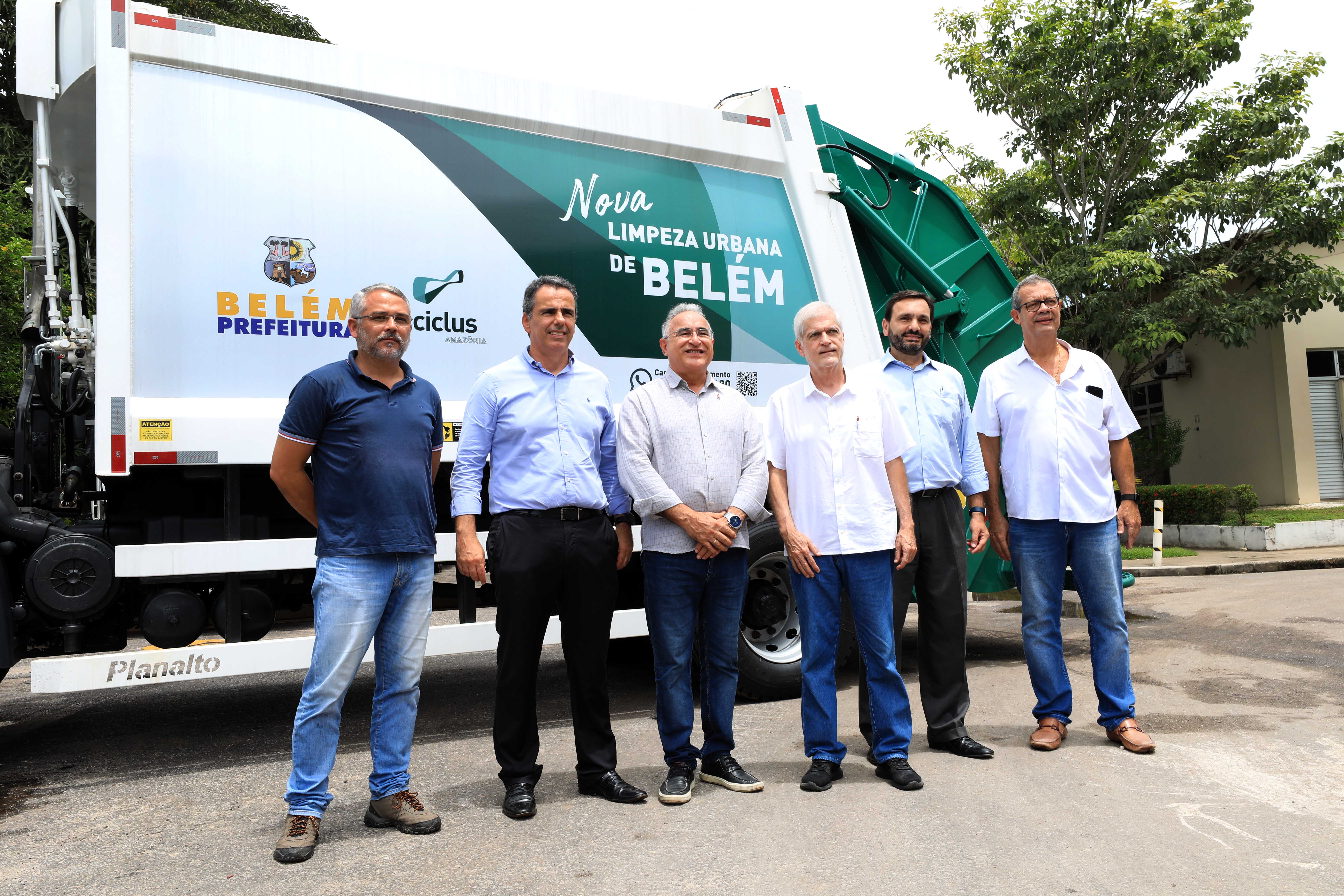 Operações da nova empresa de limpeza urbana de Belém começam no próximo dia 15 de abril