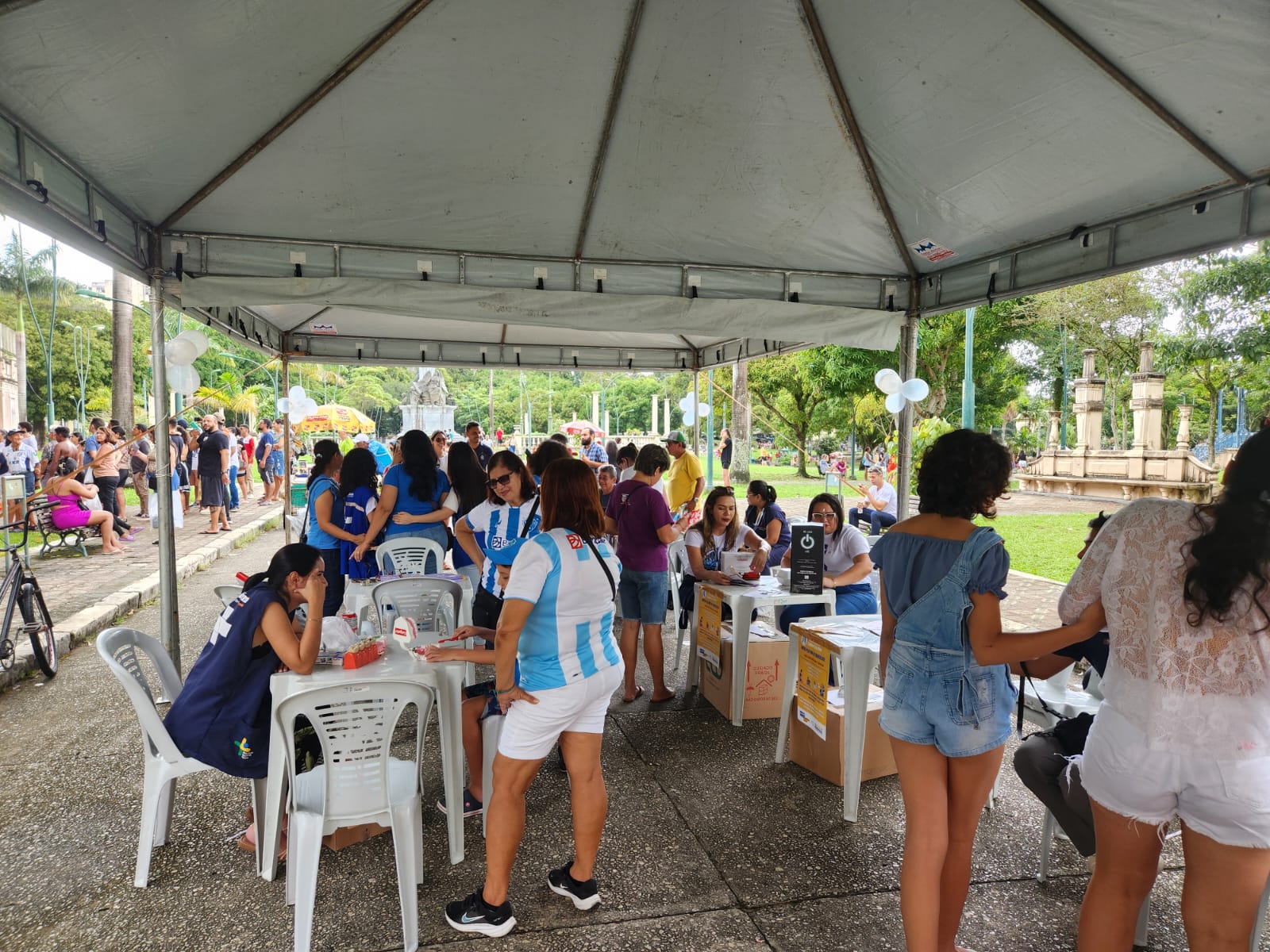 Prefeitura de Belém oferta vários serviços na Praça da República em celebração ao Dia Mundial da Saúde