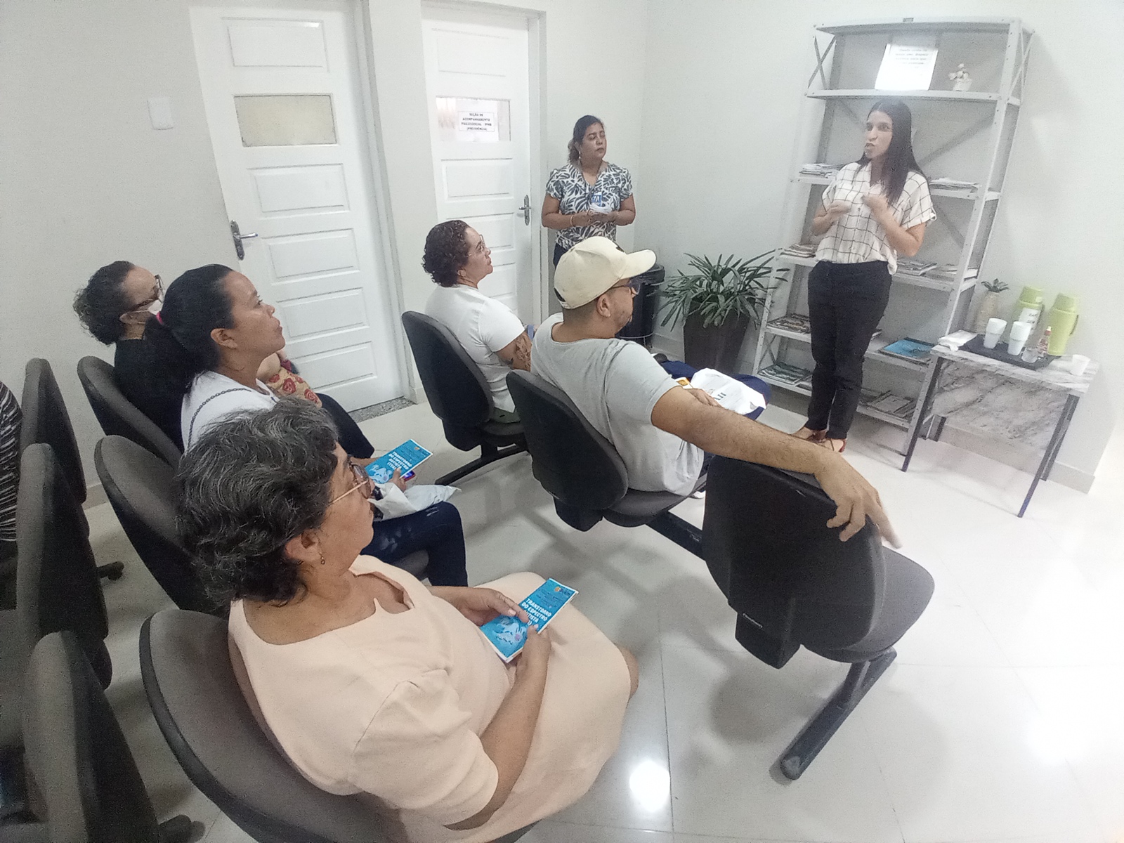 Projeto Sala de Espera orienta segurados da previdência municipal sobre o autismo