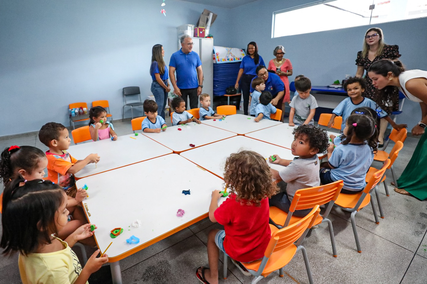 Prefeitura faz reforma geral e homenageia o padre Bruno Sechi em escola municipal no Satélite