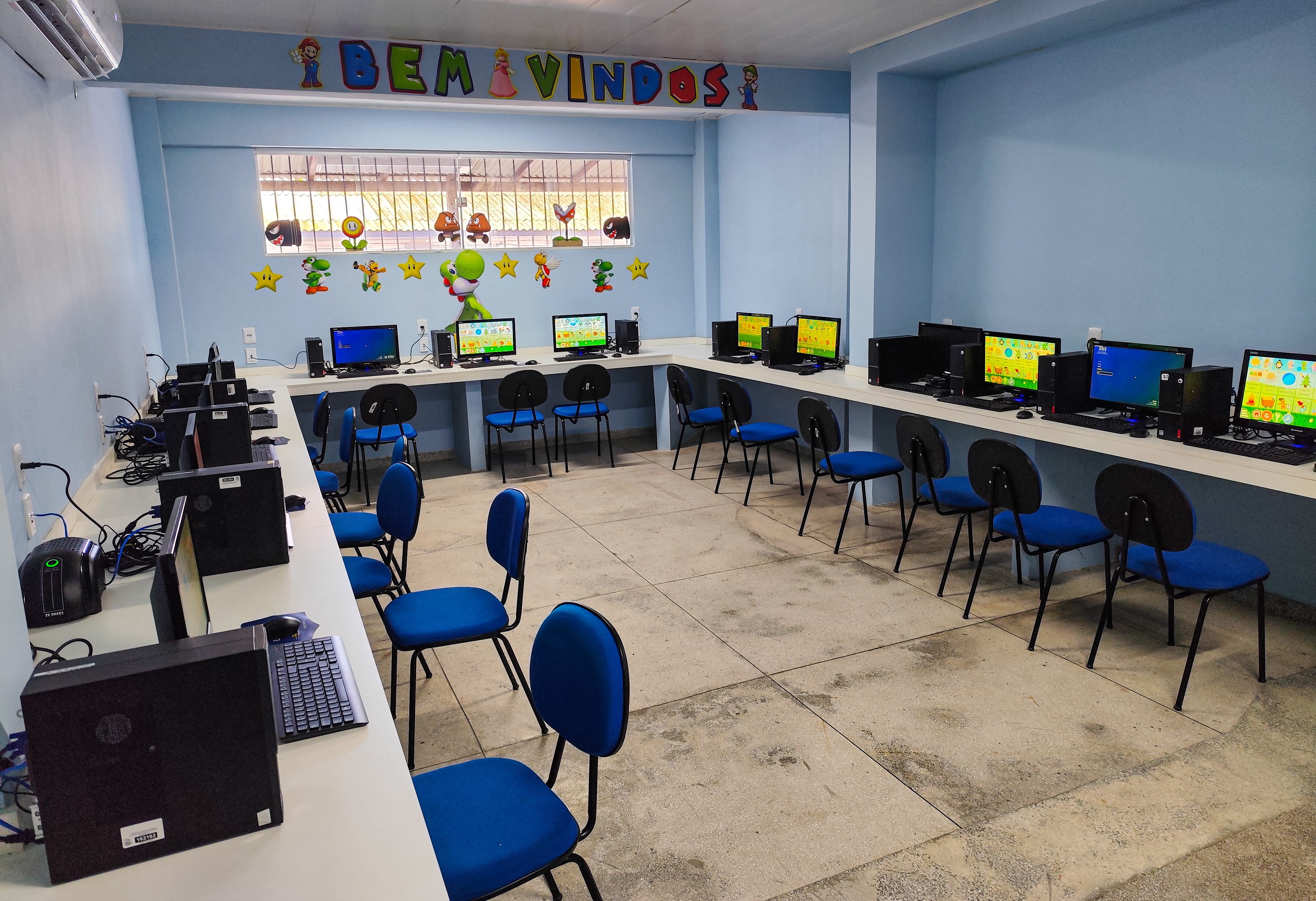 Prefeitura faz reforma geral e homenageia o padre Bruno Sechi em escola municipal no Satélite