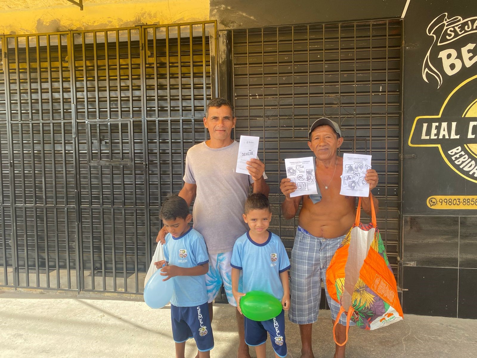 Comunidade escolar e agentes de endemias se mobilizam contra a dengue na Ilha de Mosqueiro