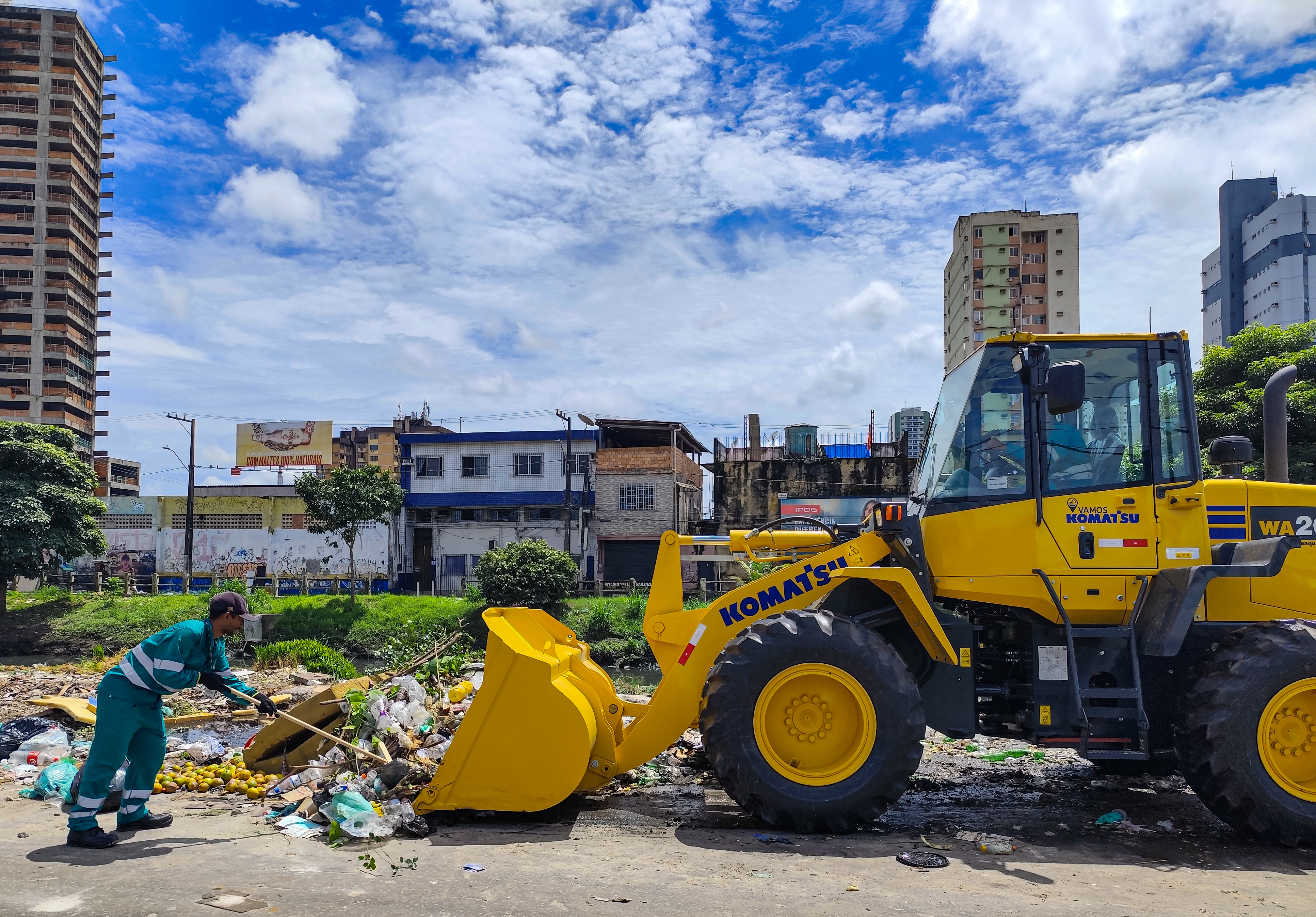 Balanço dos primeiros 30 dias da nova coleta de lixo em Belém e distritos é bastante positivo