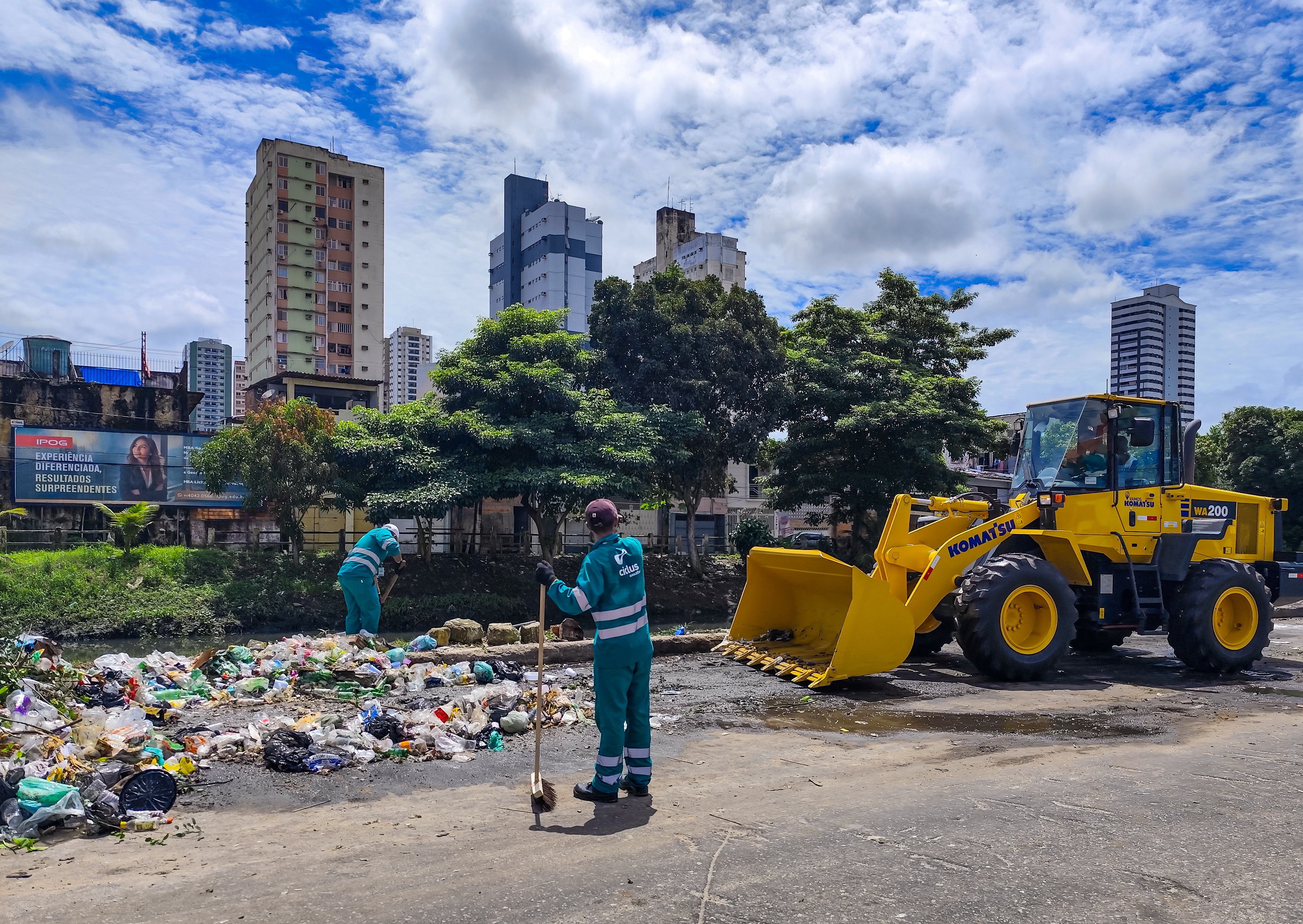 Balanço dos primeiros 30 dias da nova coleta de lixo em Belém e distritos é bastante positivo