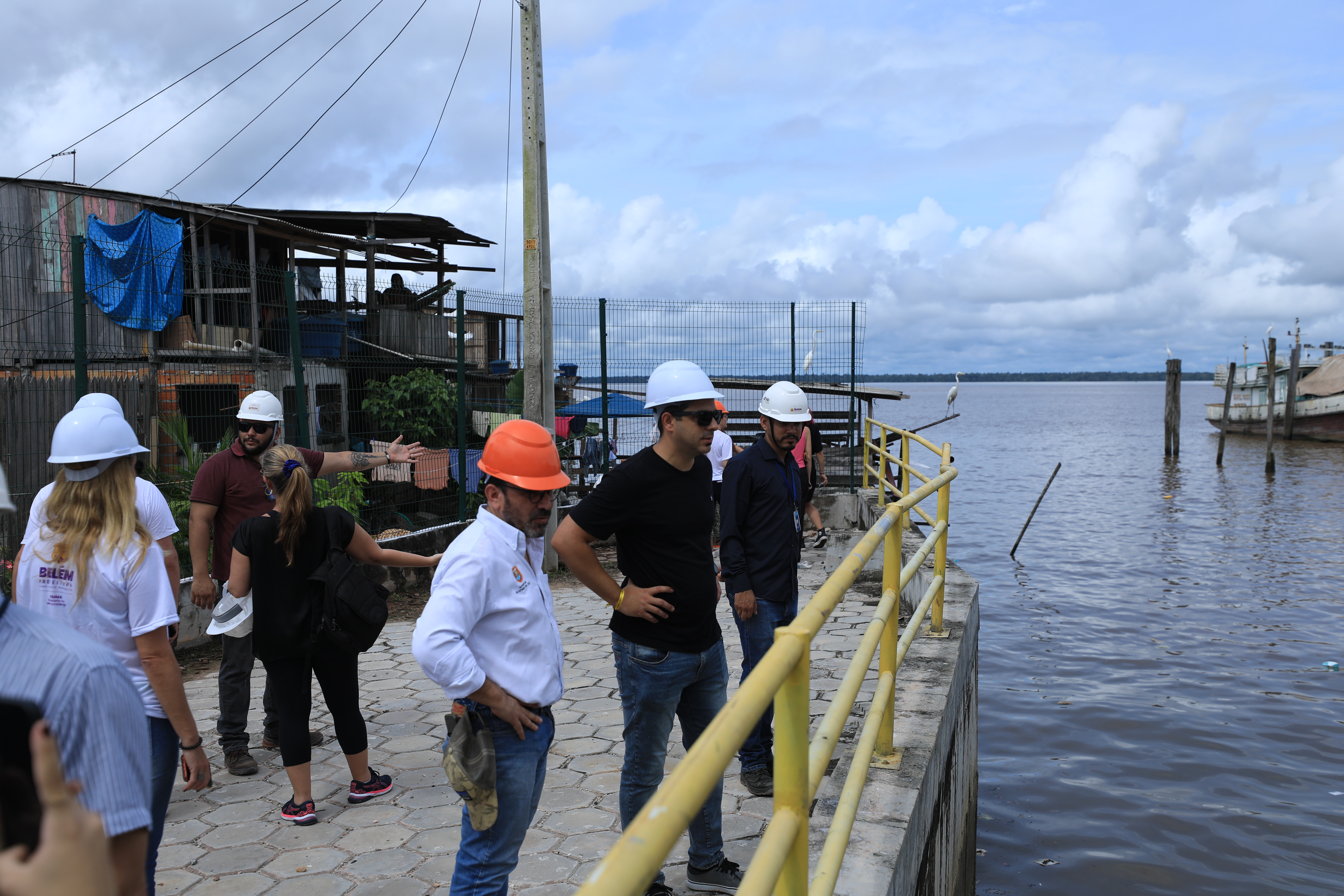 Prefeitos de cidades da América Latina visitam obras executadas em Belém para a COP-30